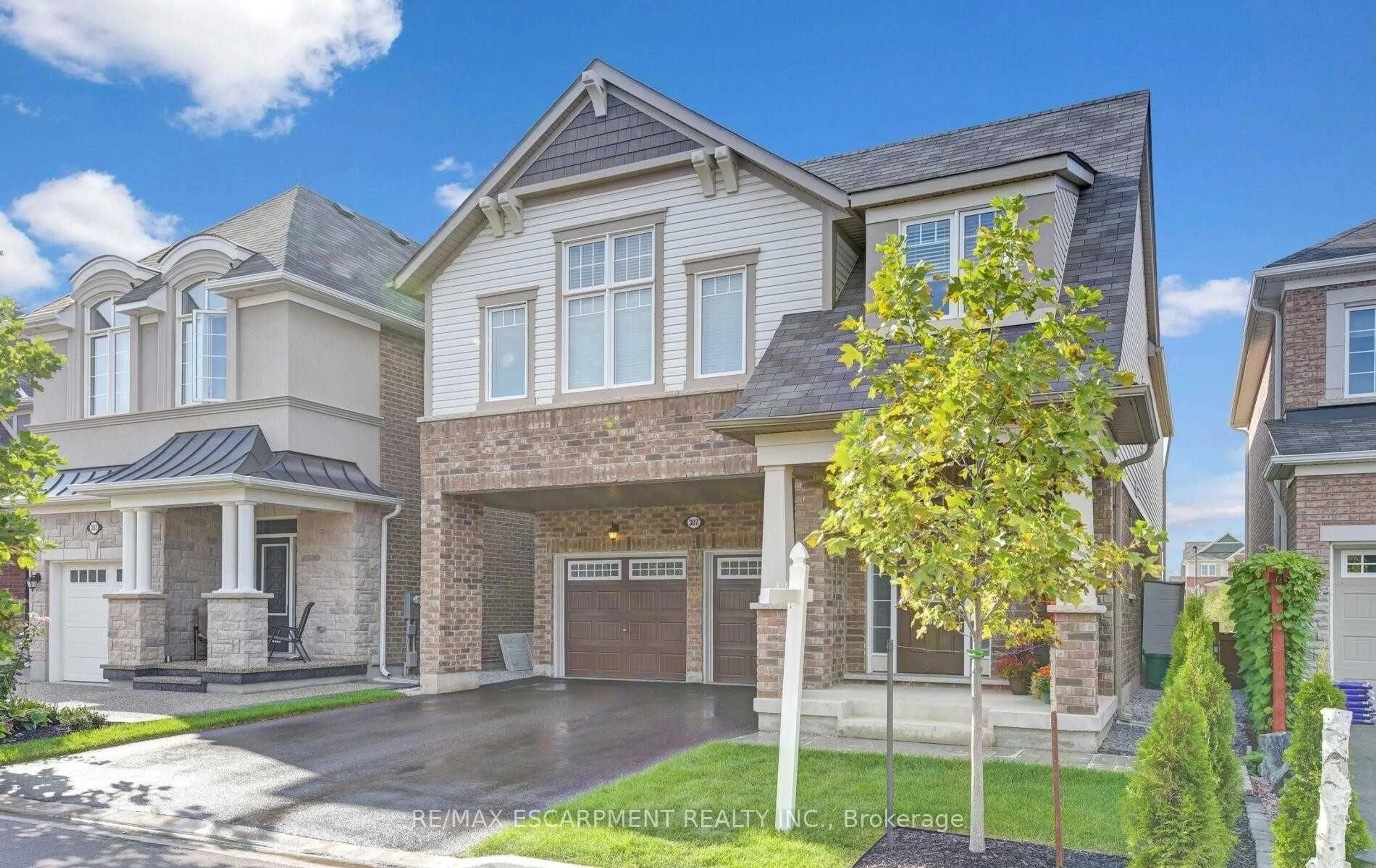 Home with brick exterior material, street for 307 Hinton Terr, Milton Ontario L9E 1C8