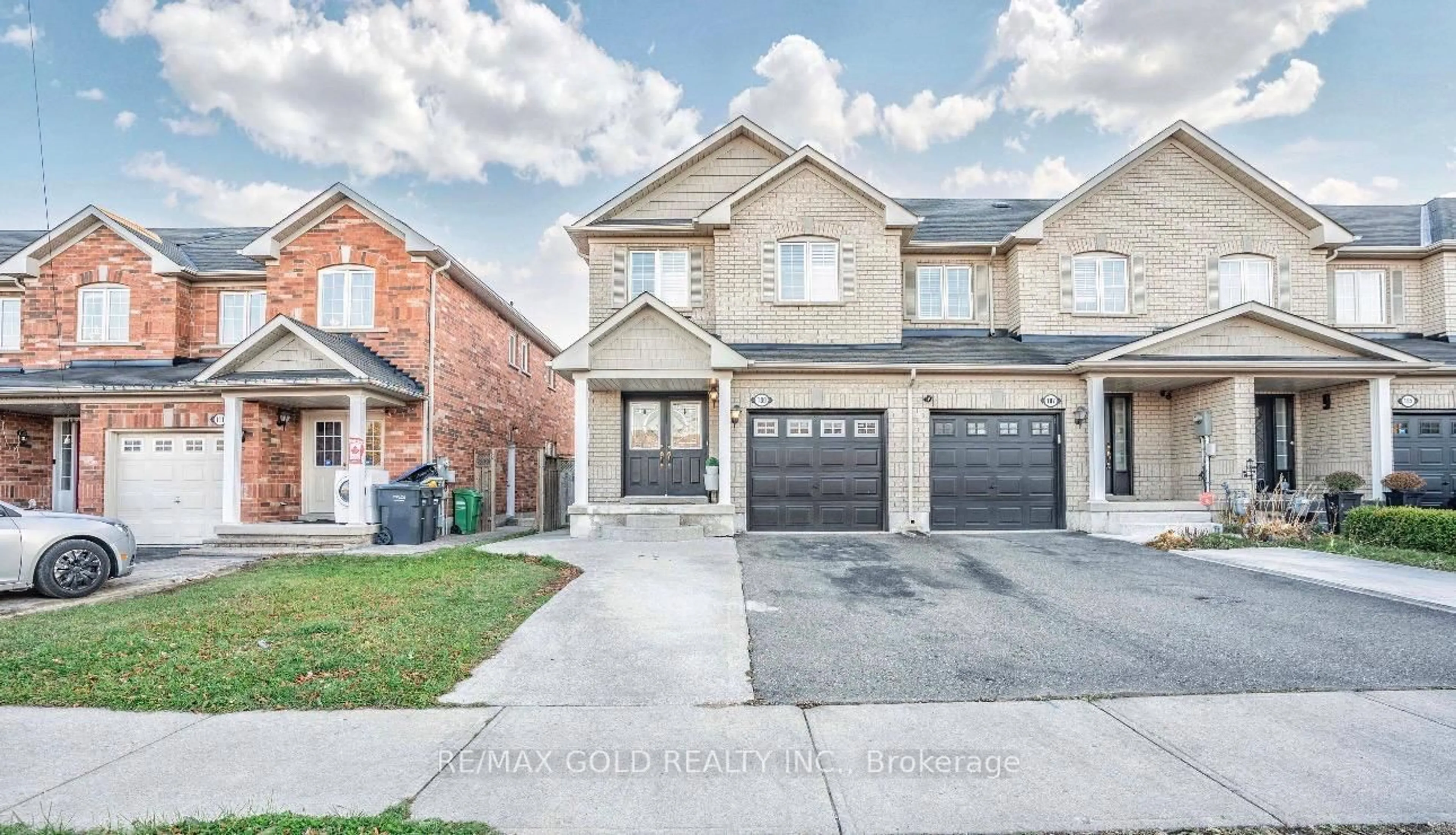 Home with brick exterior material, street for 109 Crystal Glen Cres, Brampton Ontario L6X 0K8