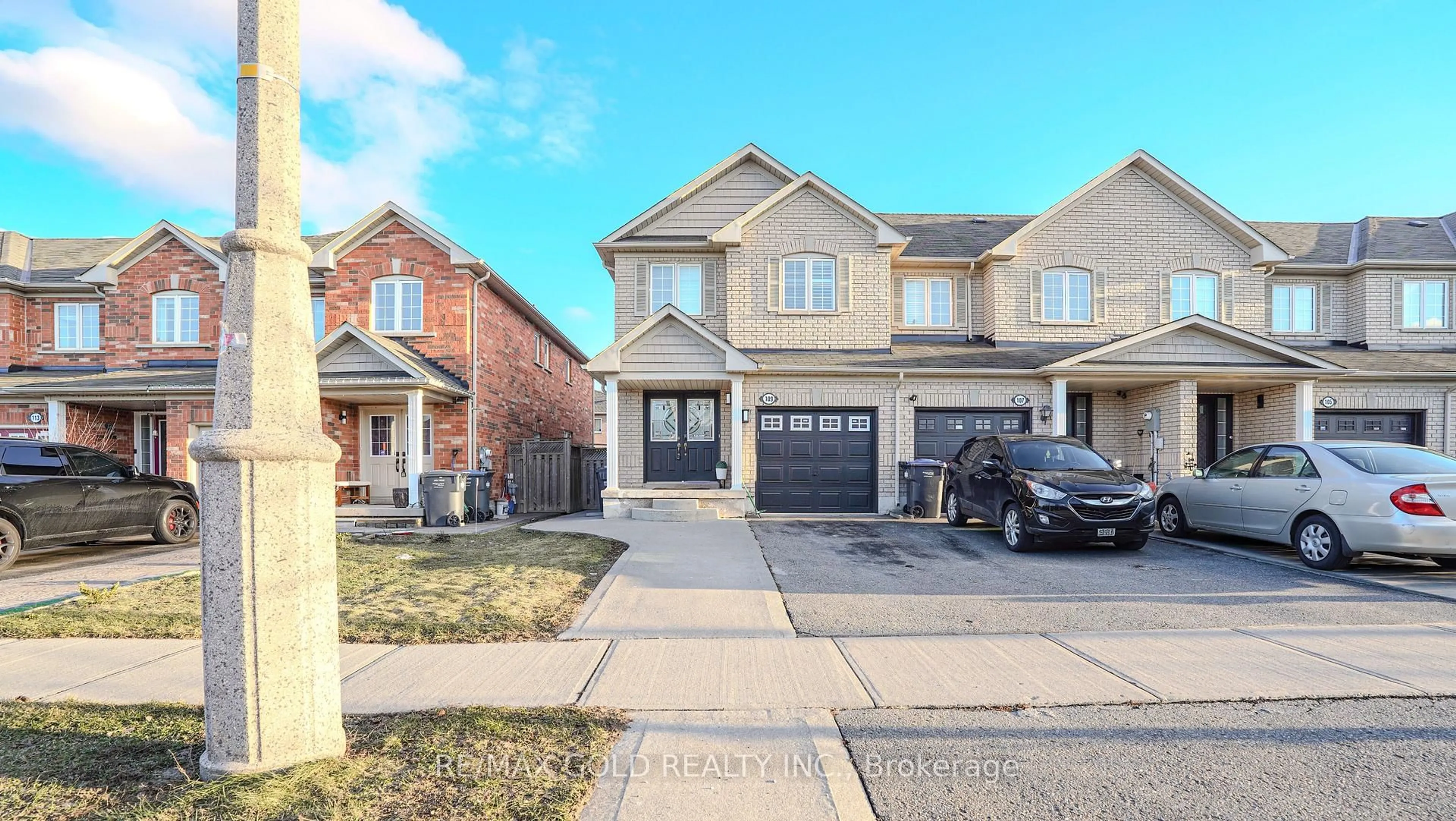 Home with brick exterior material, street for 109 Crystal Glen Cres, Brampton Ontario L6X 0K8