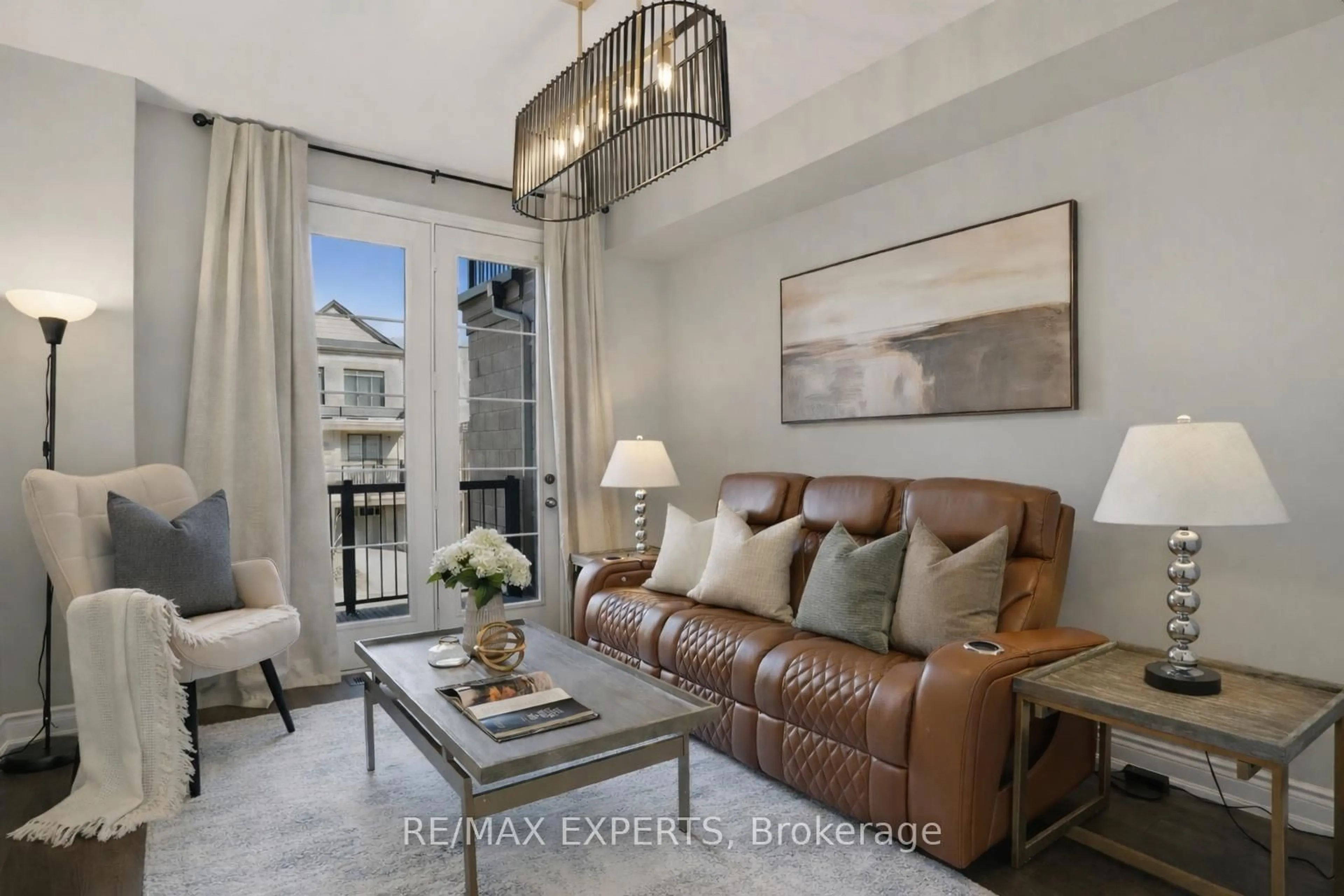 Living room with furniture, unknown for 10 Augustus Terr, Toronto Ontario M8Z 0E4