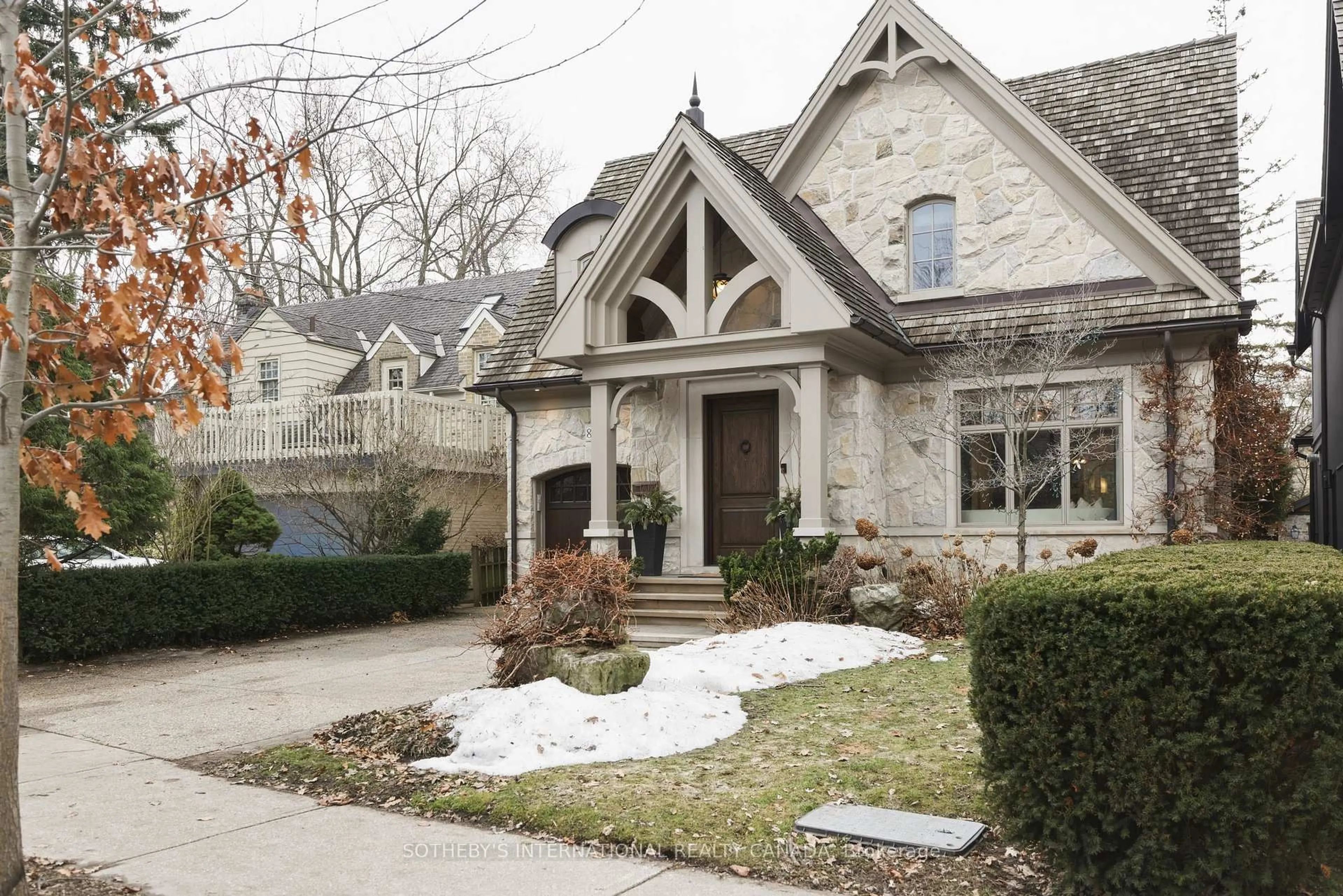 Home with brick exterior material, street for 85 Strath Ave, Toronto Ontario M8X 1R7