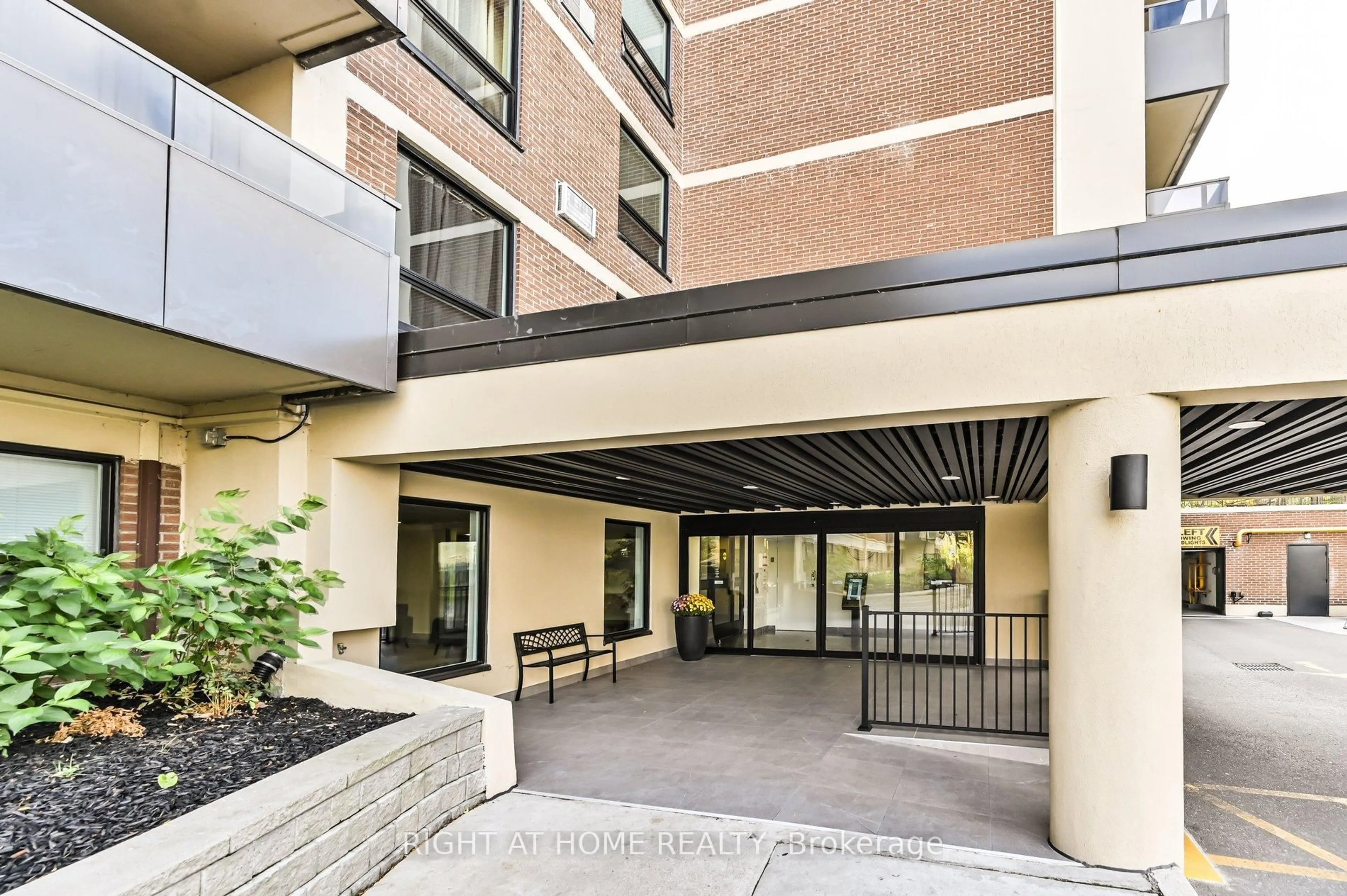 Indoor foyer for 15 La Rose Ave #1212, Toronto Ontario M9P 1A7