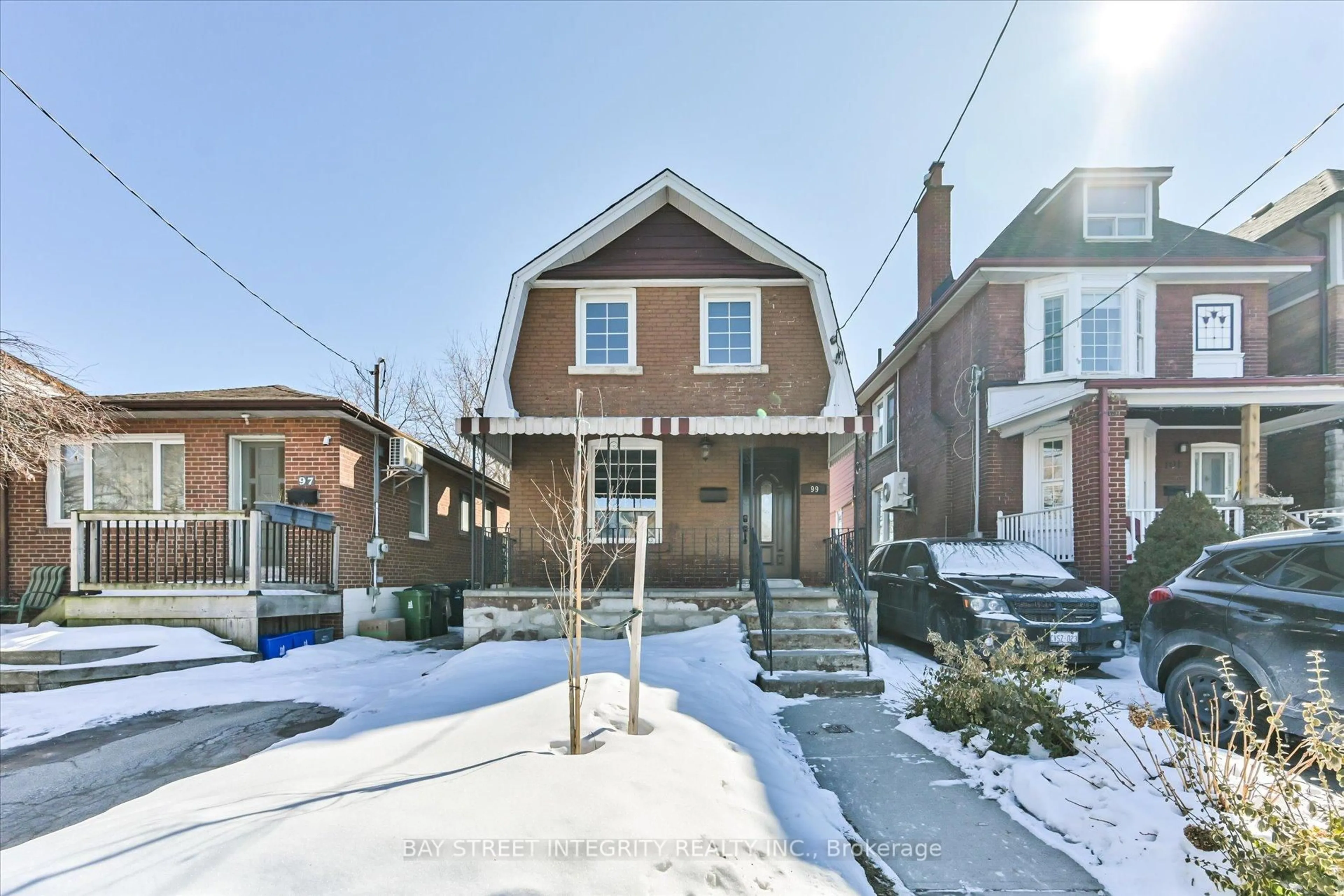 Home with brick exterior material, street for 99 Symons St, Toronto Ontario M8V 1V1