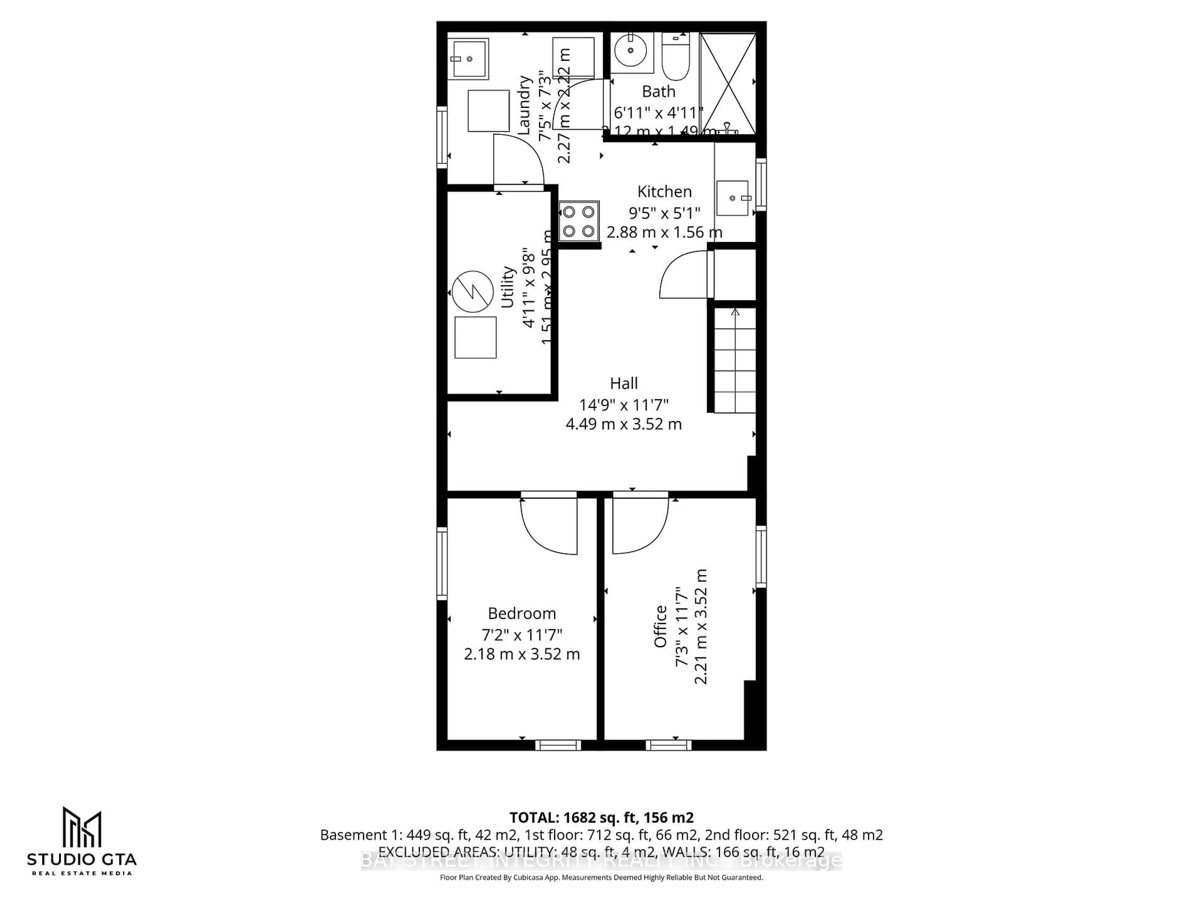 Floor plan for 99 Symons St, Toronto Ontario M8V 1V1