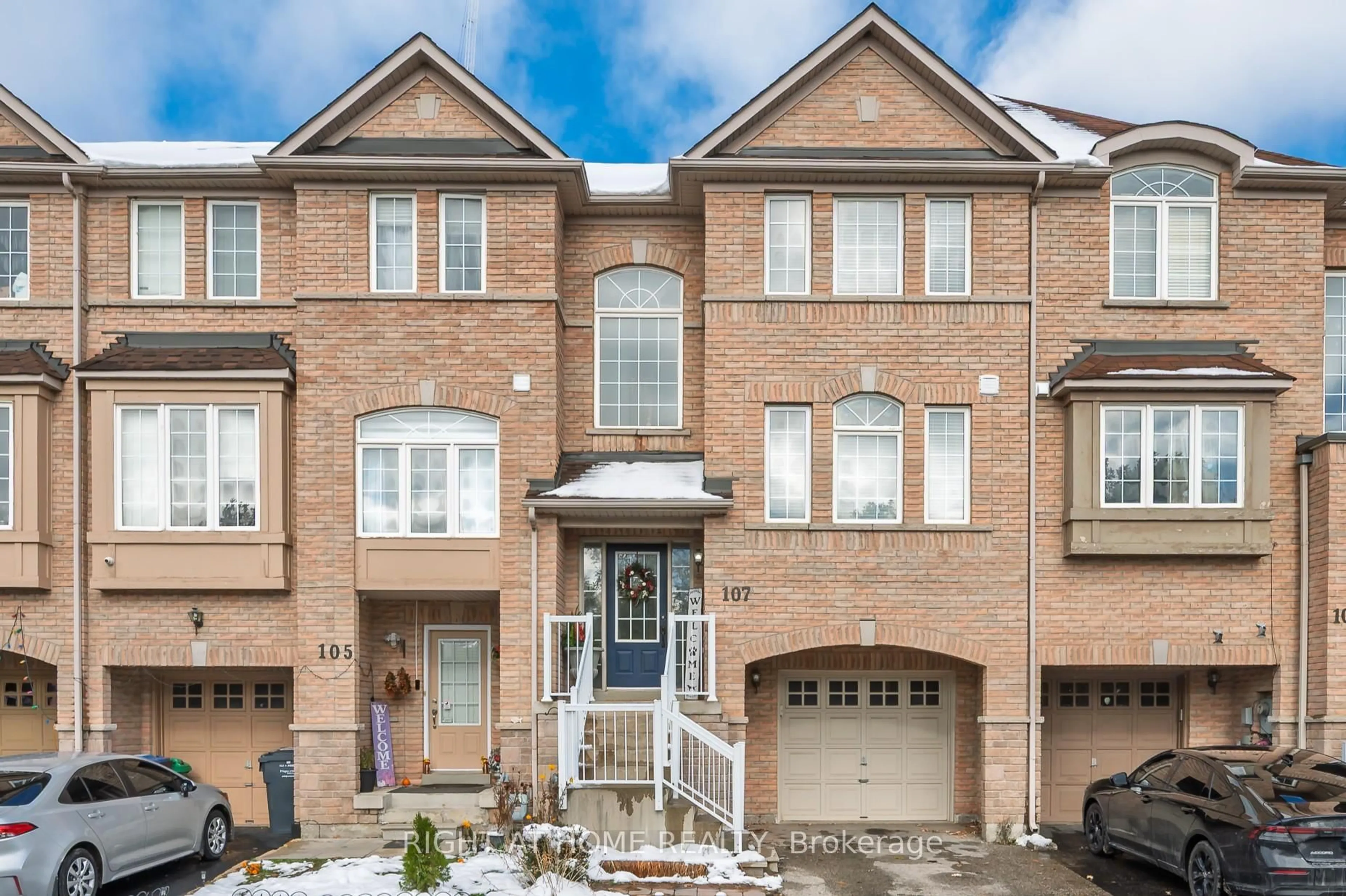Home with brick exterior material, street for 107 Bernard Ave, Brampton Ontario L6Y 5S9