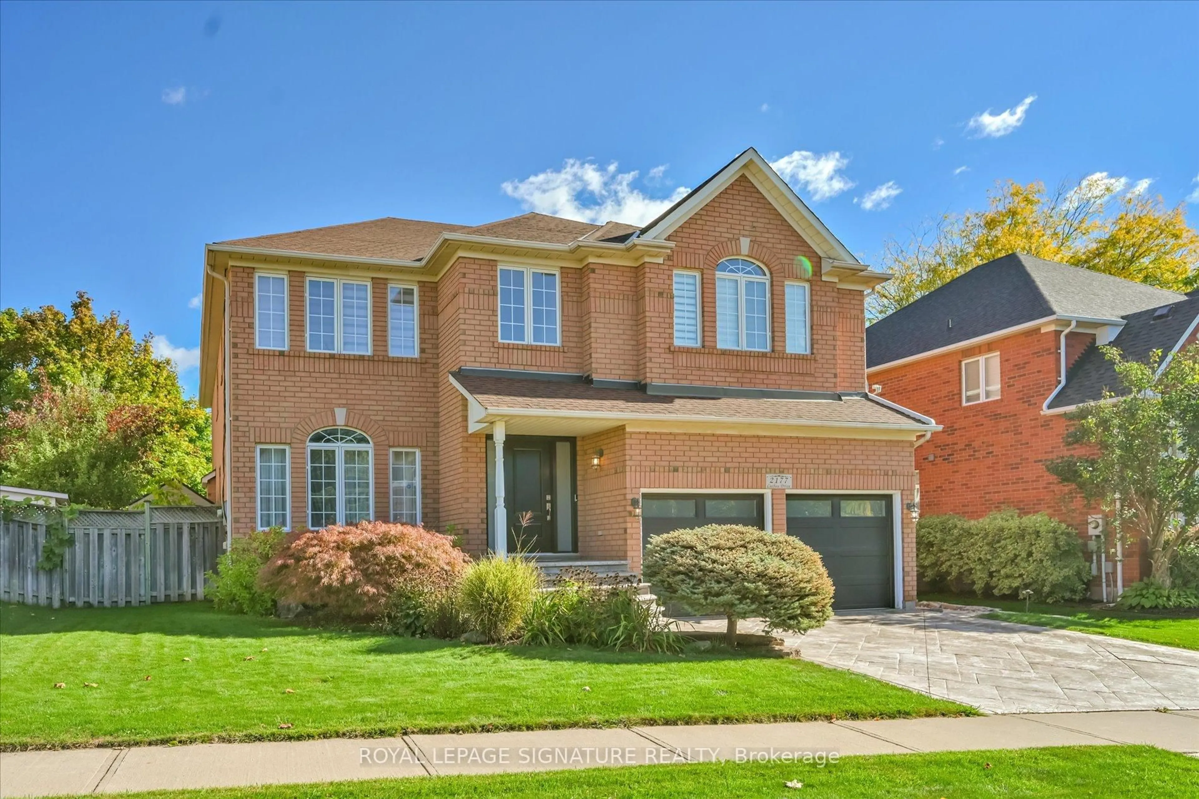 Home with brick exterior material, street for 2177 Cashey Dr, Oakville Ontario L6H 5M1