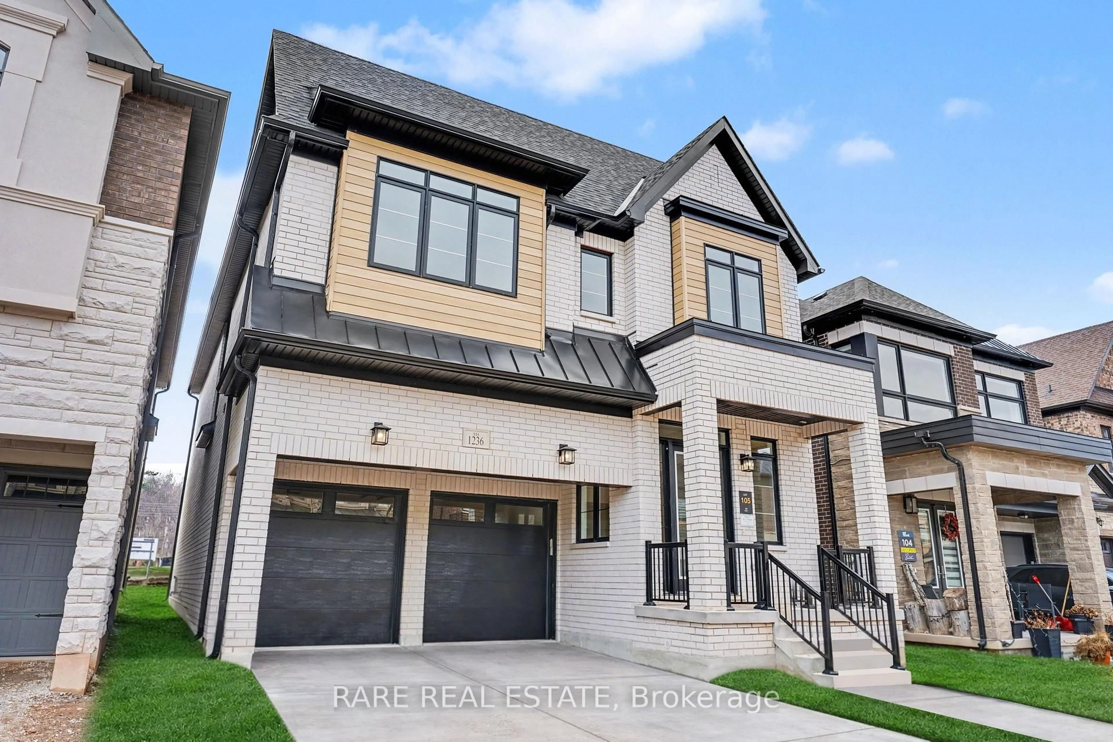Home with brick exterior material, street for 1236 QUEENS PLATE Rd, Oakville Ontario L6M 5M3