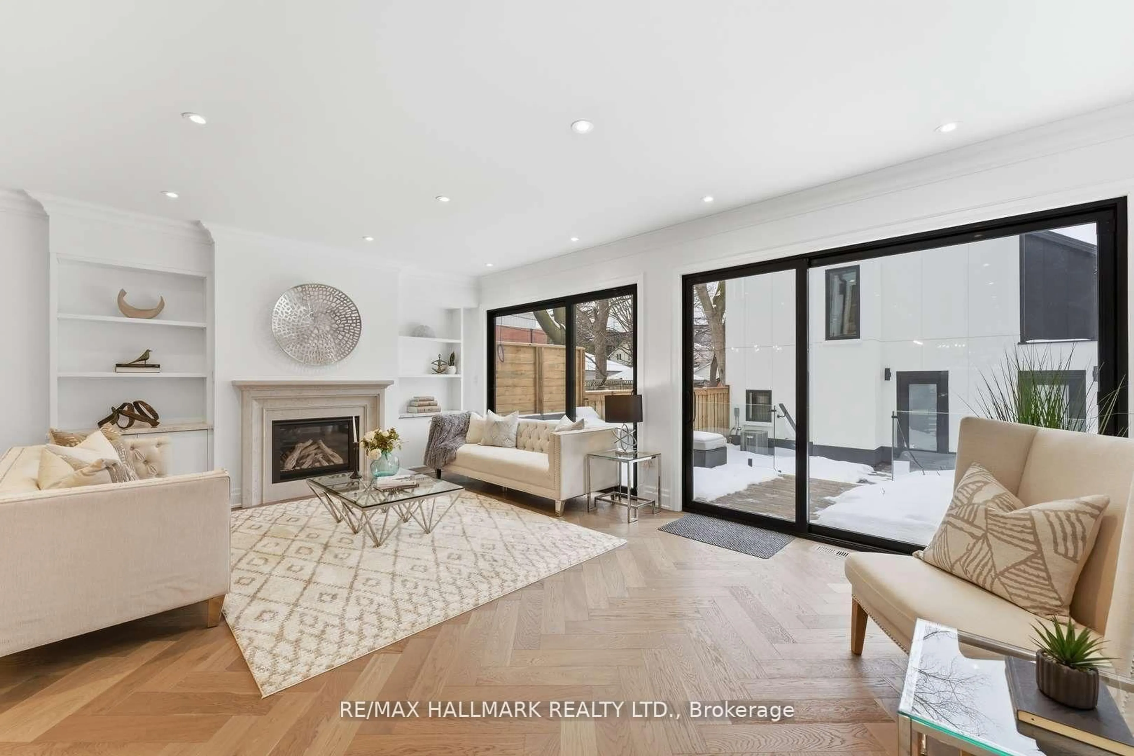 Living room with furniture, ceramic/tile floor for 90 Garden Ave, Toronto Ontario M6R 1H7