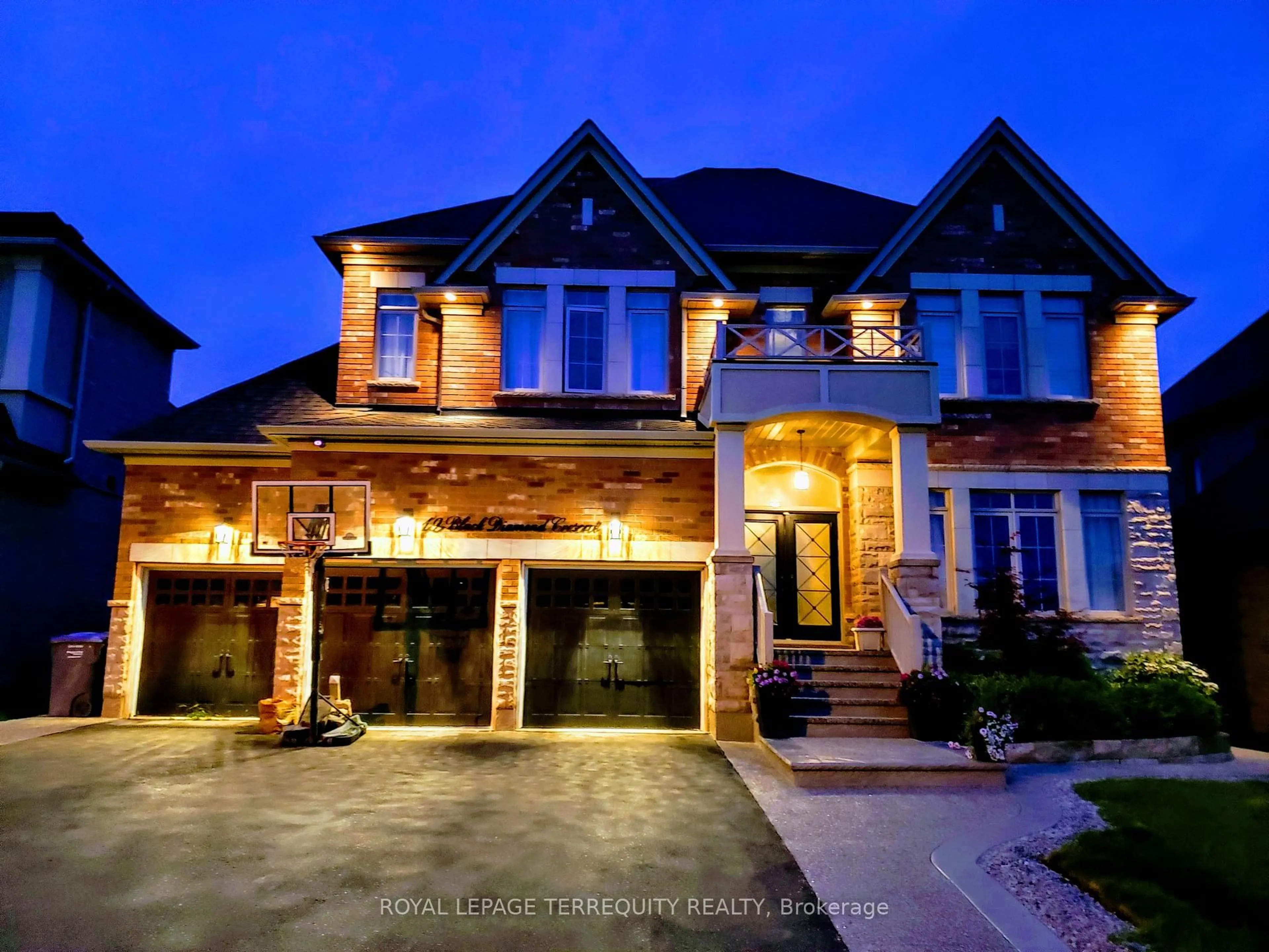Home with brick exterior material, street for 19 Black Diamond Cres, Brampton Ontario L6X 0V8