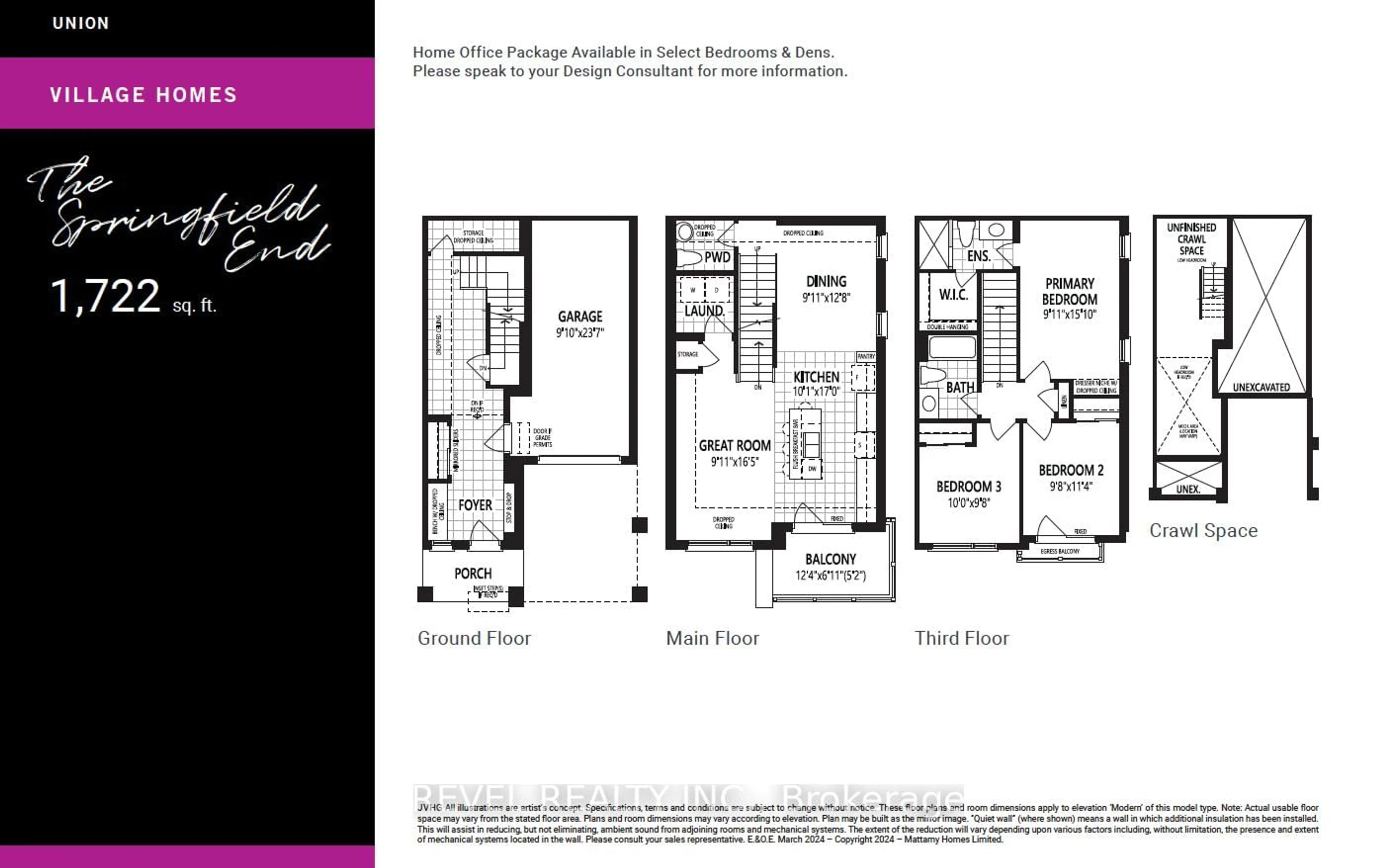 Floor plan for 41 Vimy Ridge Rd, Brampton Ontario L7A 5M6