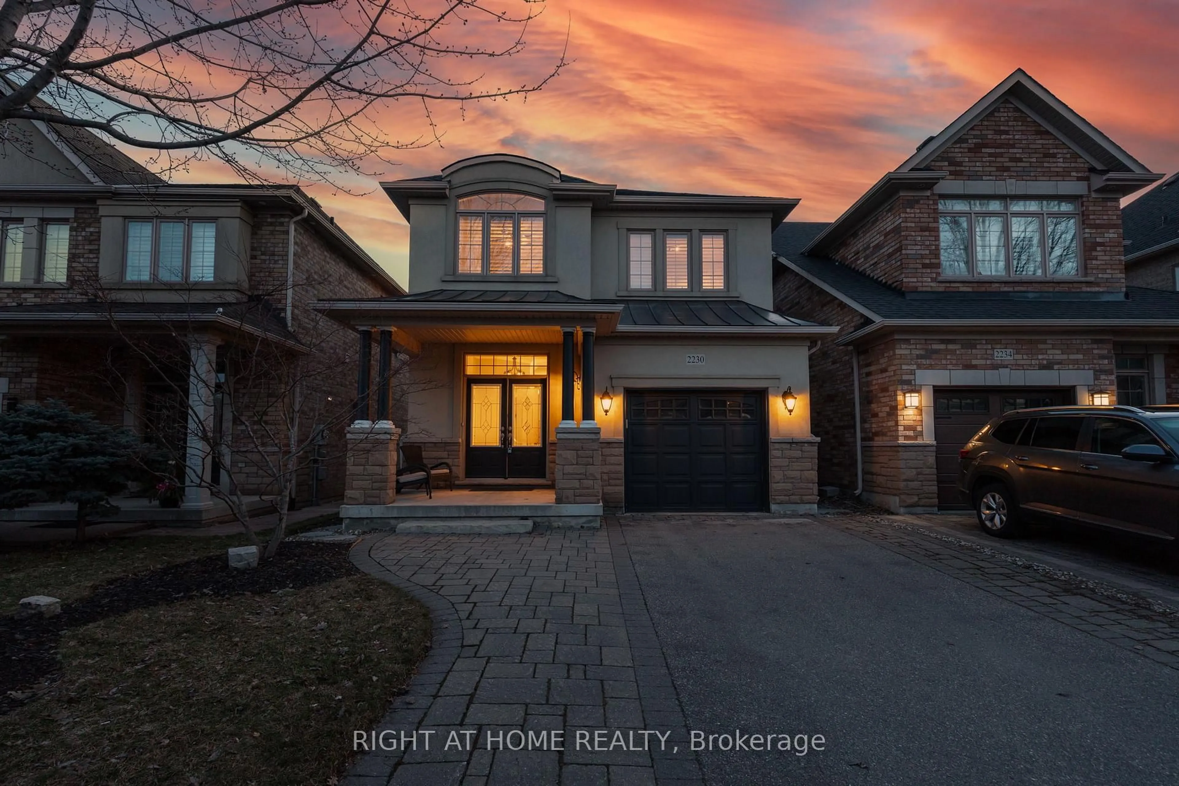 Home with brick exterior material, street for 2230 Kwinter Rd, Oakville Ontario L6M 0G1