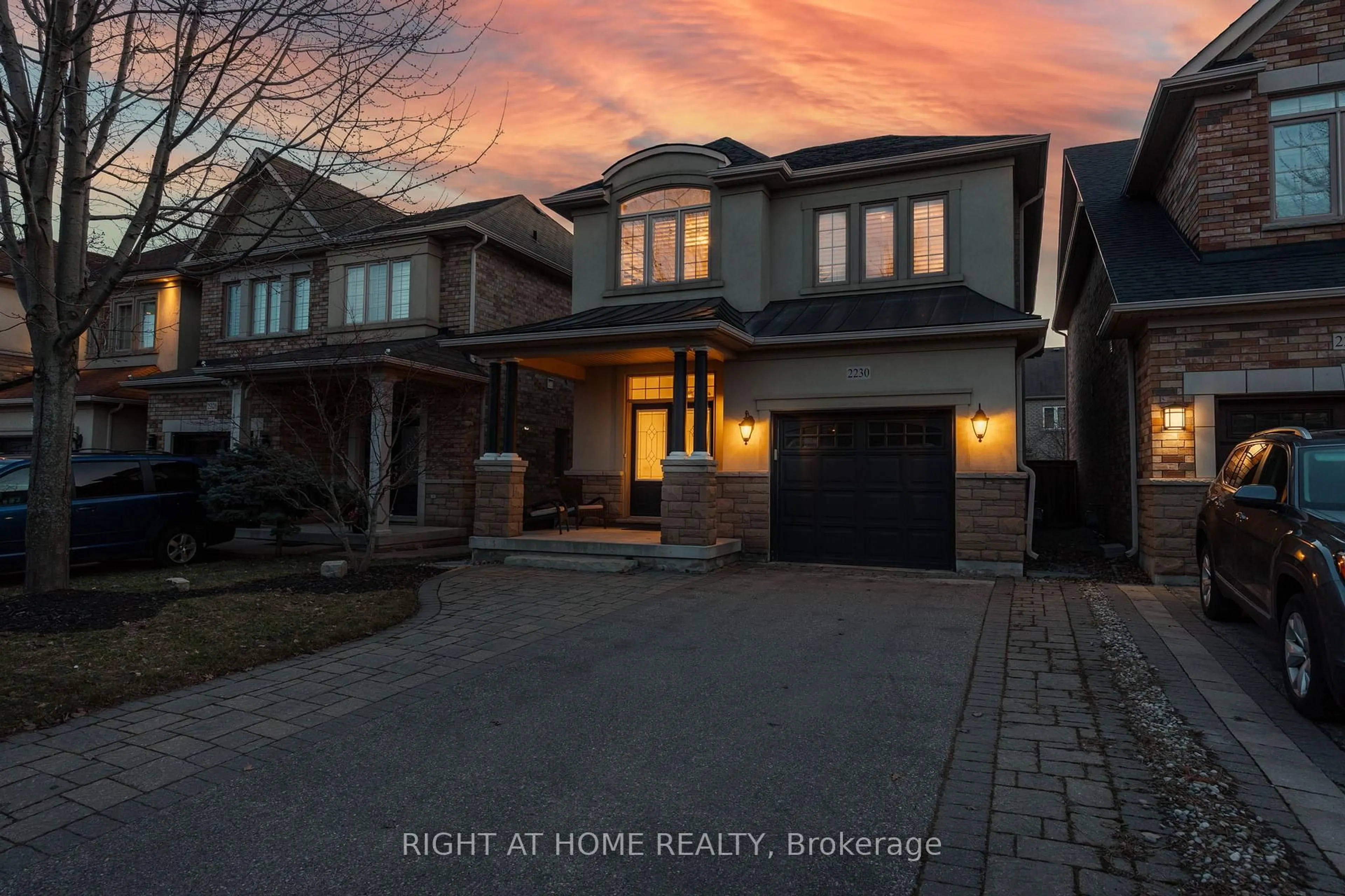 Home with brick exterior material, street for 2230 Kwinter Rd, Oakville Ontario L6M 0G1
