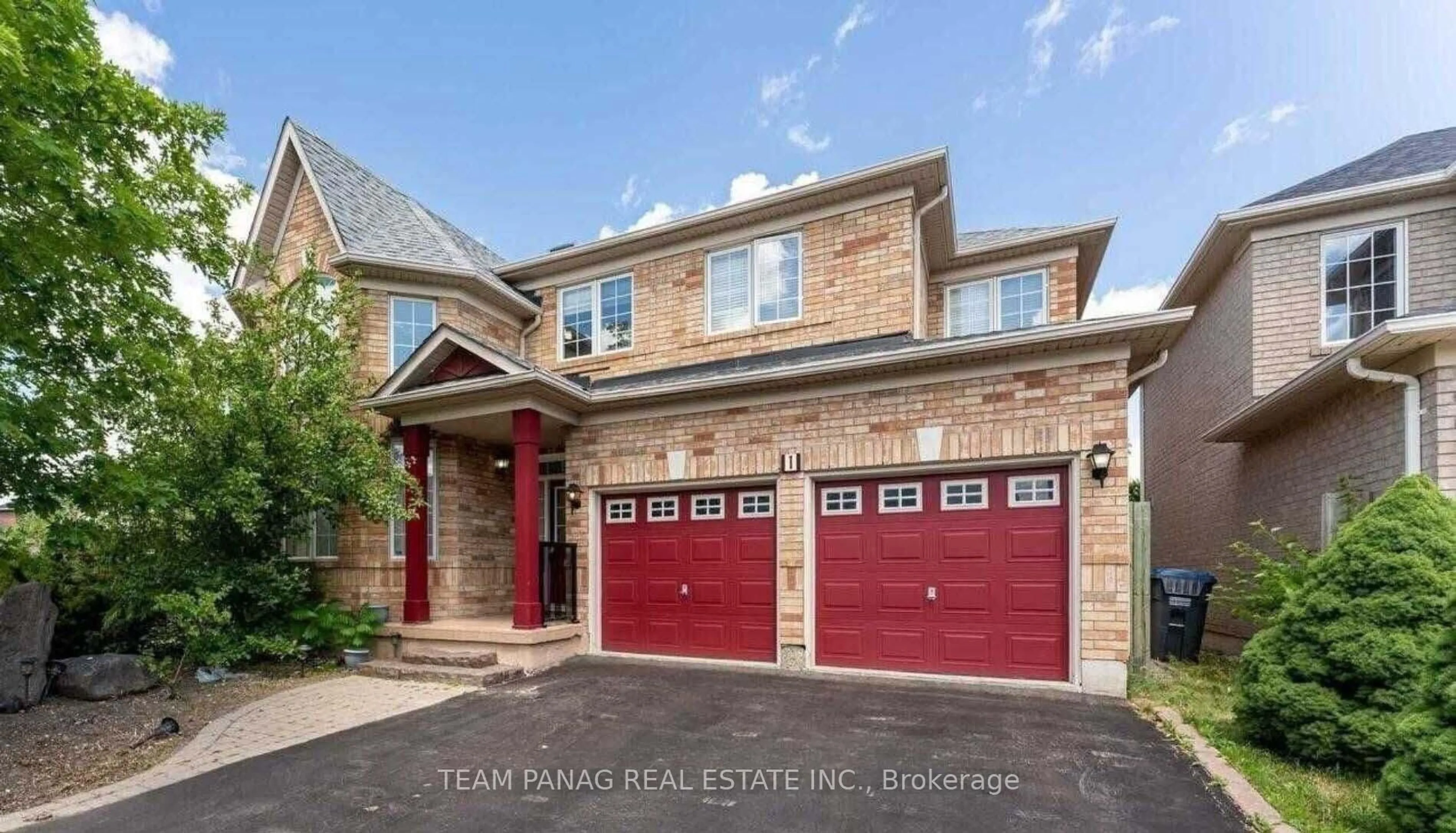 Home with brick exterior material, street for 1 Casa Lane, Brampton Ontario L6P 1H7