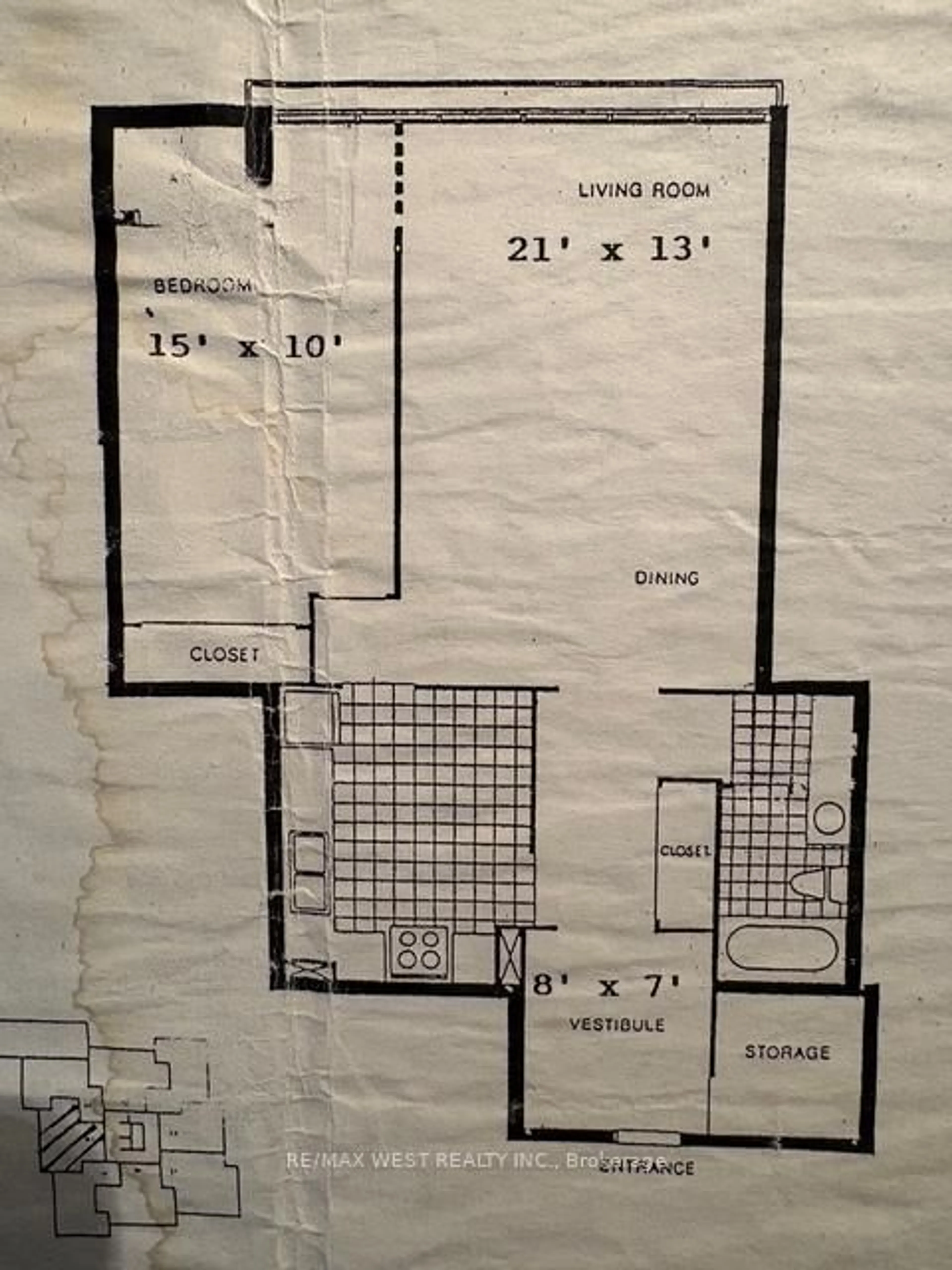 Floor plan for 1400 Dixie Rd #604, Mississauga Ontario L5E 3E1