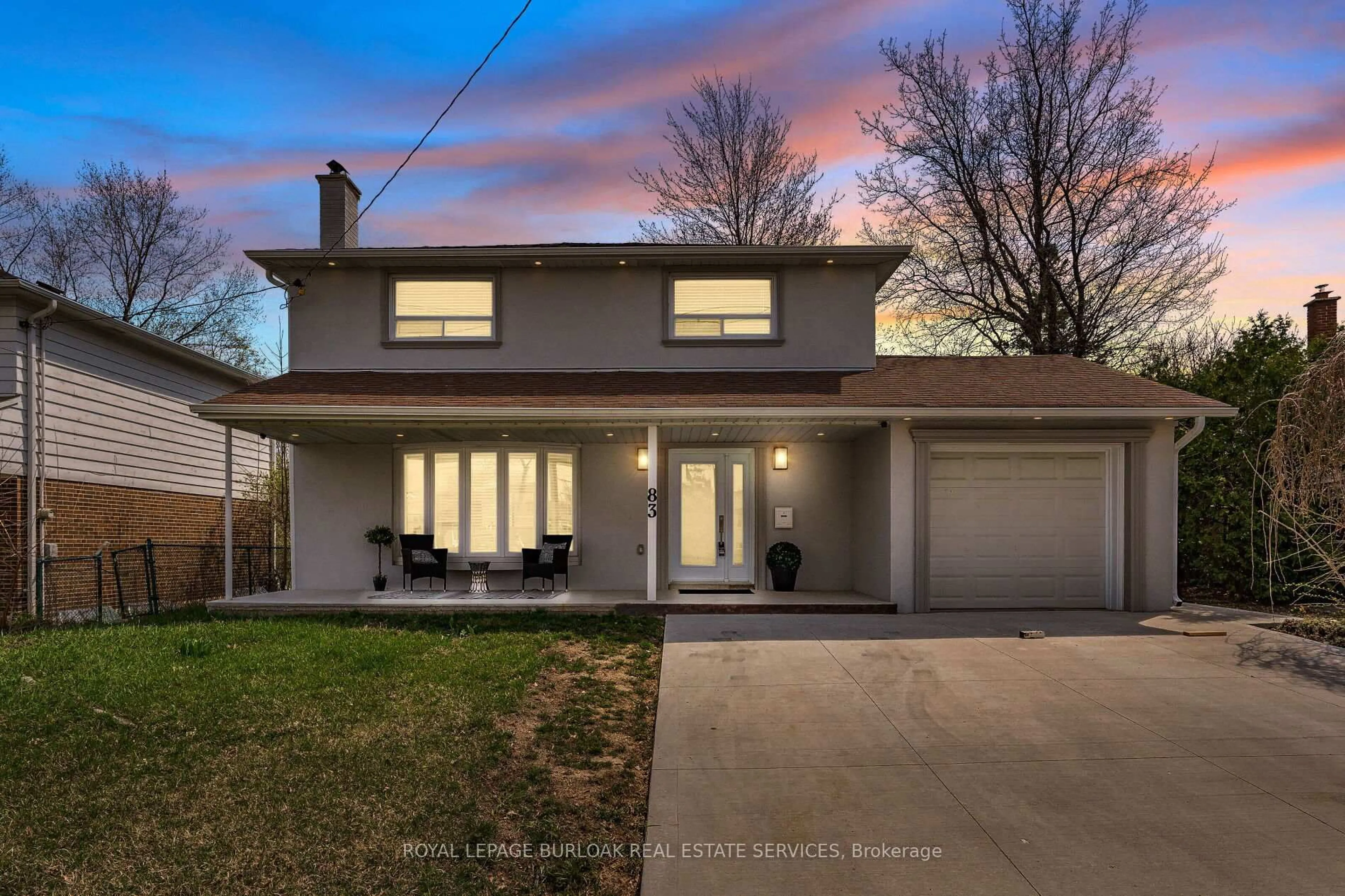Home with vinyl exterior material, street for 83 Shendale Dr, Toronto Ontario M9W 2B6