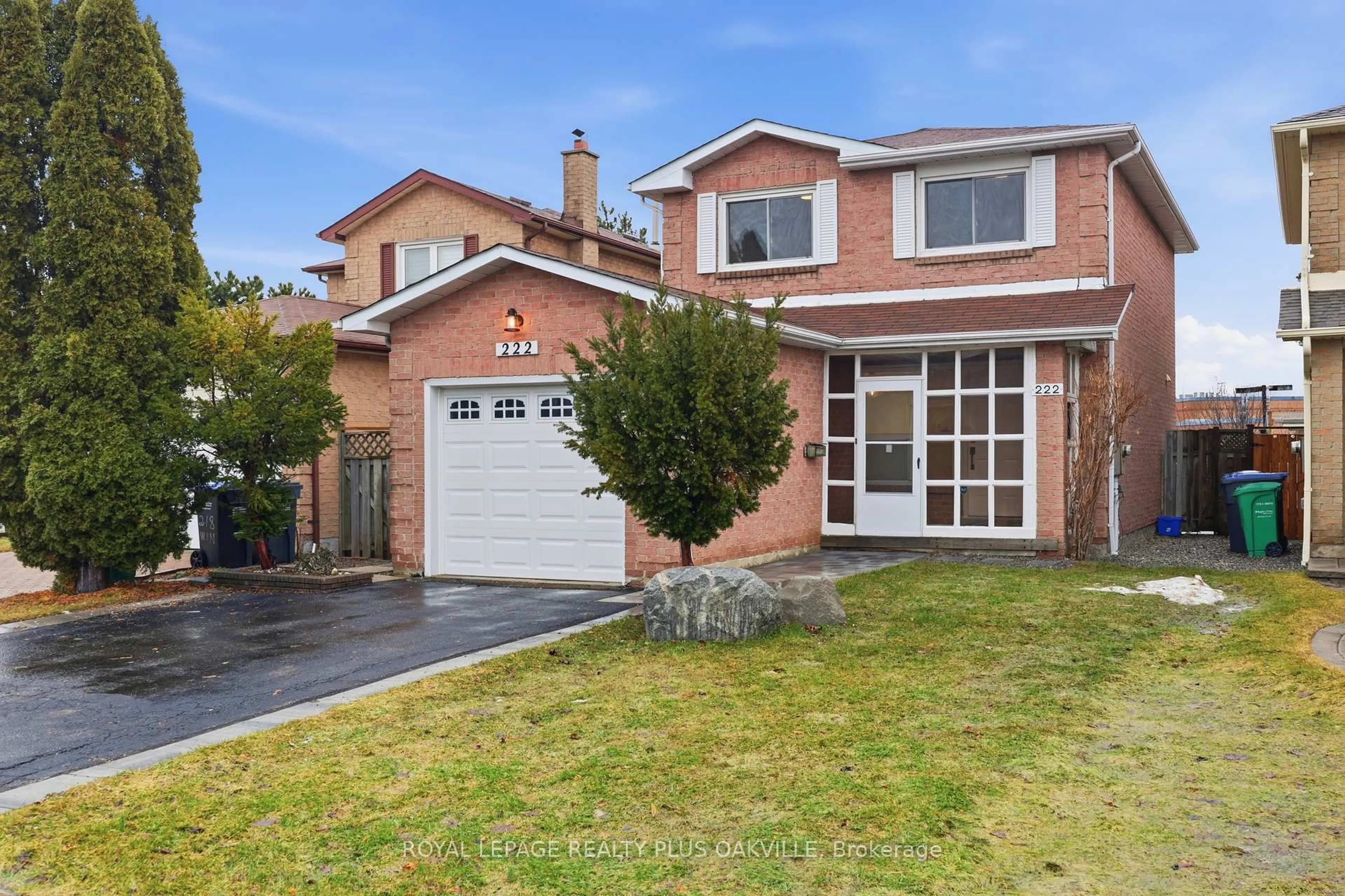 Home with brick exterior material, street for 222 Winfield Terr, Mississauga Ontario L5R 1L2