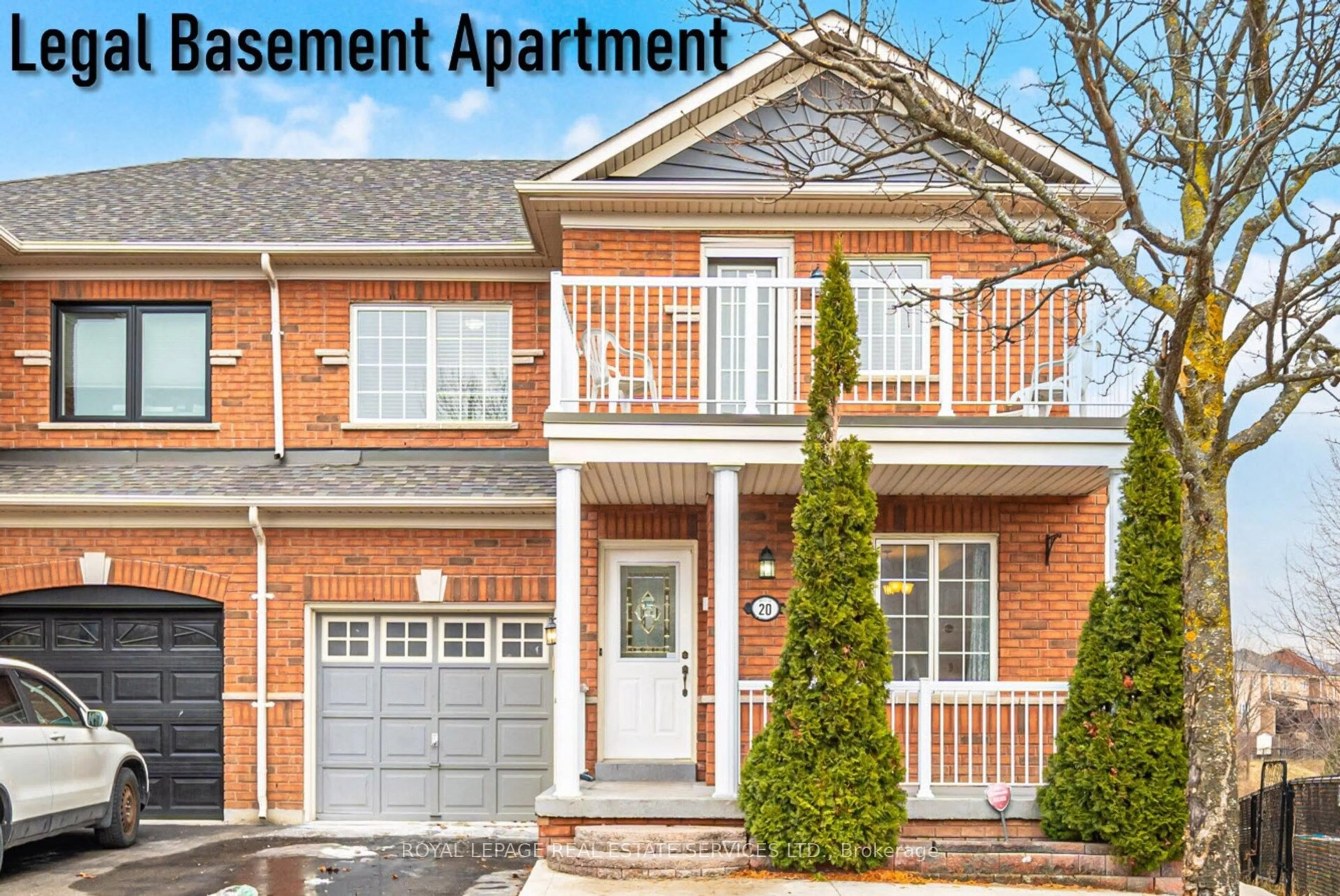 Home with brick exterior material, street for 20 Dells Cres, Brampton Ontario L7A 2K4