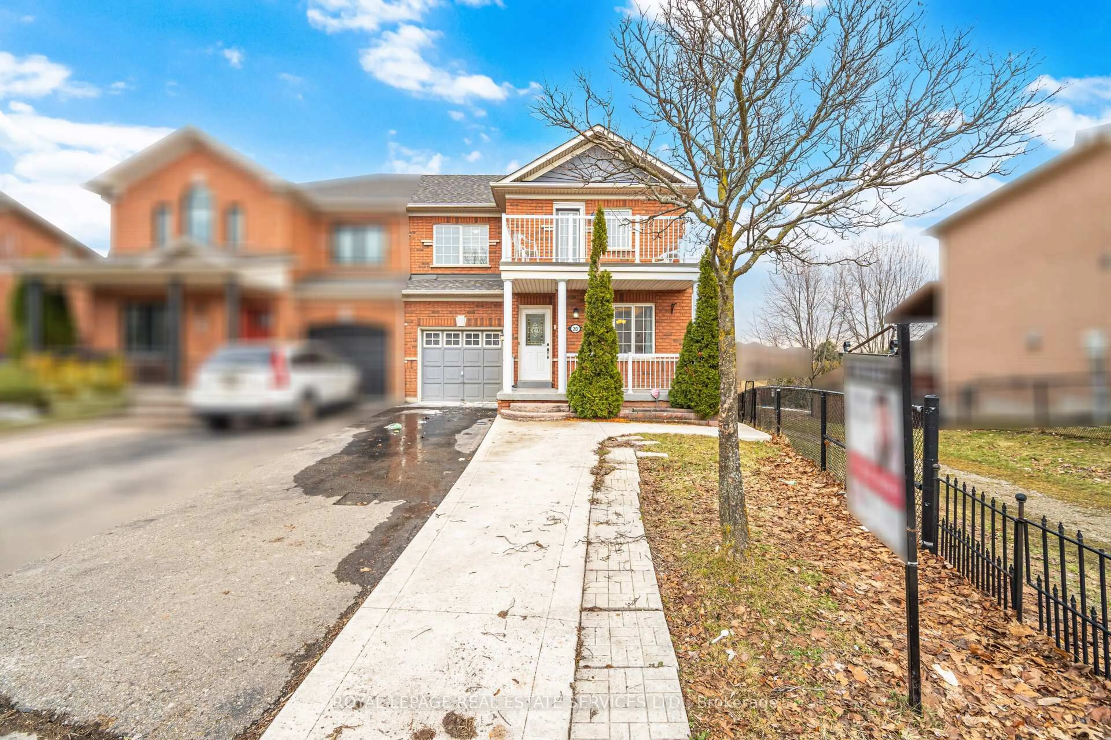 Home with brick exterior material, street for 20 Dells Cres, Brampton Ontario L7A 2K4