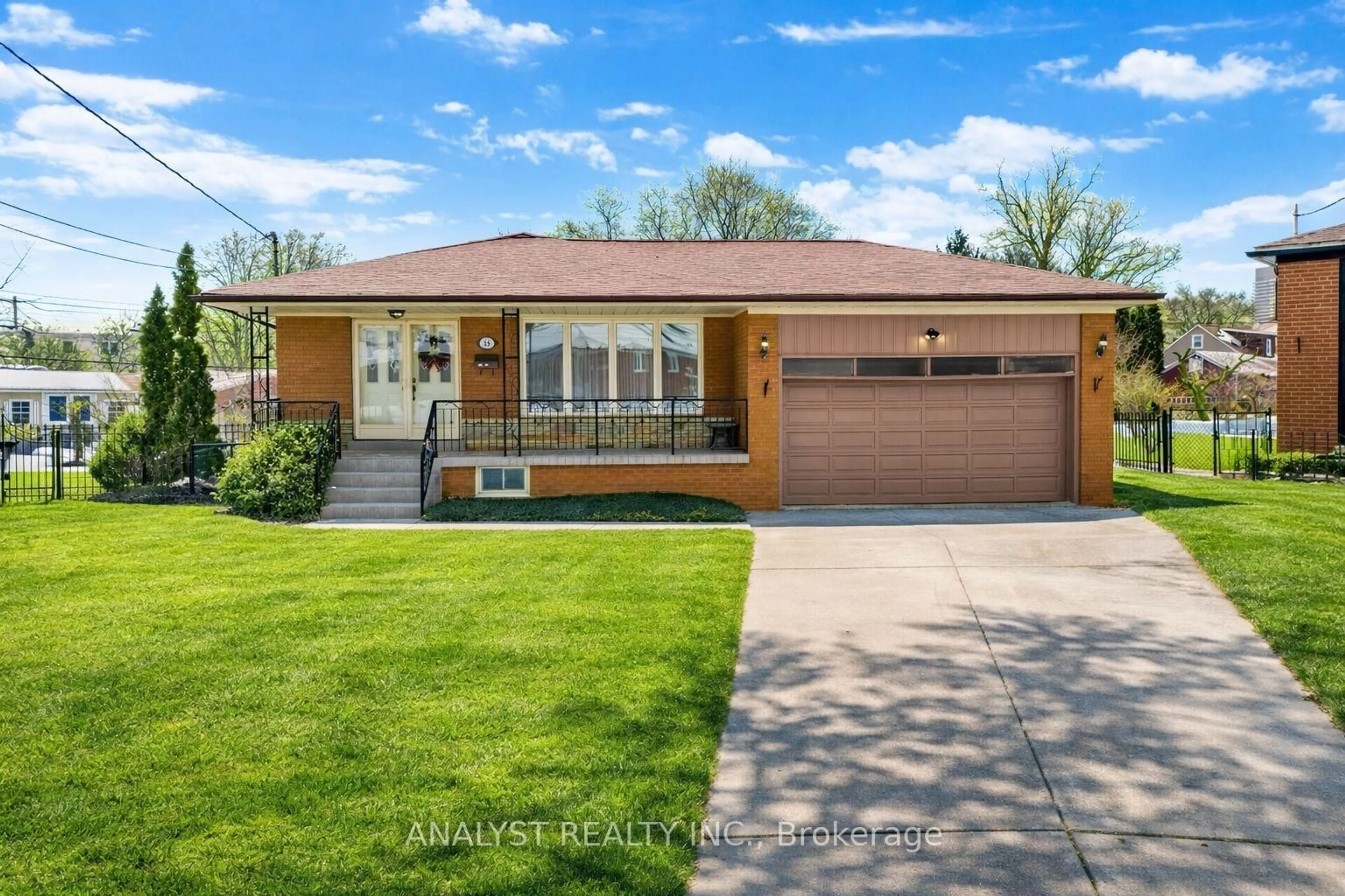 Home with brick exterior material, street for 15 Debby Crt, Toronto Ontario M9N 2L7