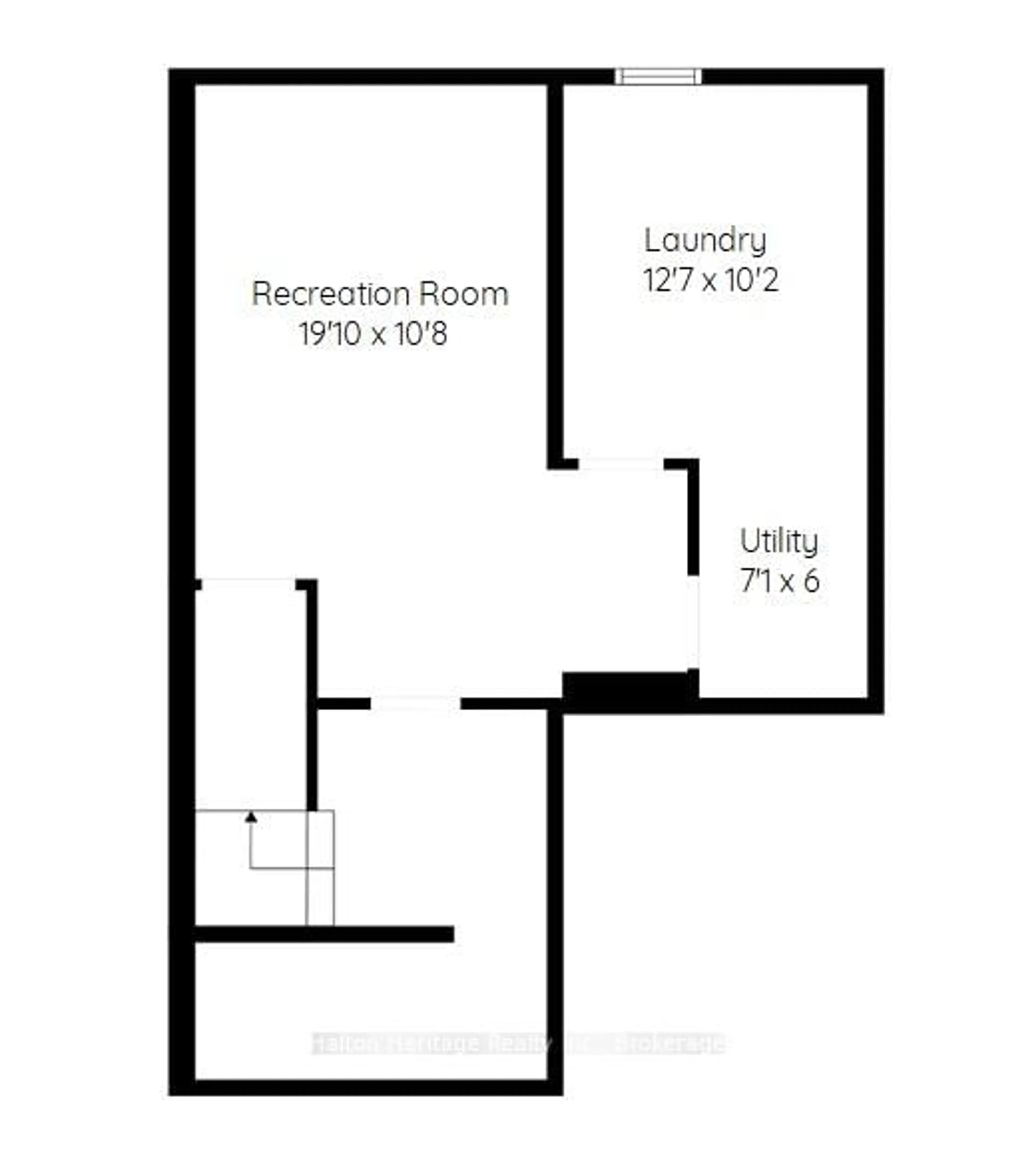 Floor plan for 457 Woodview Rd. Rd #Unit 7, Burlington Ontario L7N 2Z9