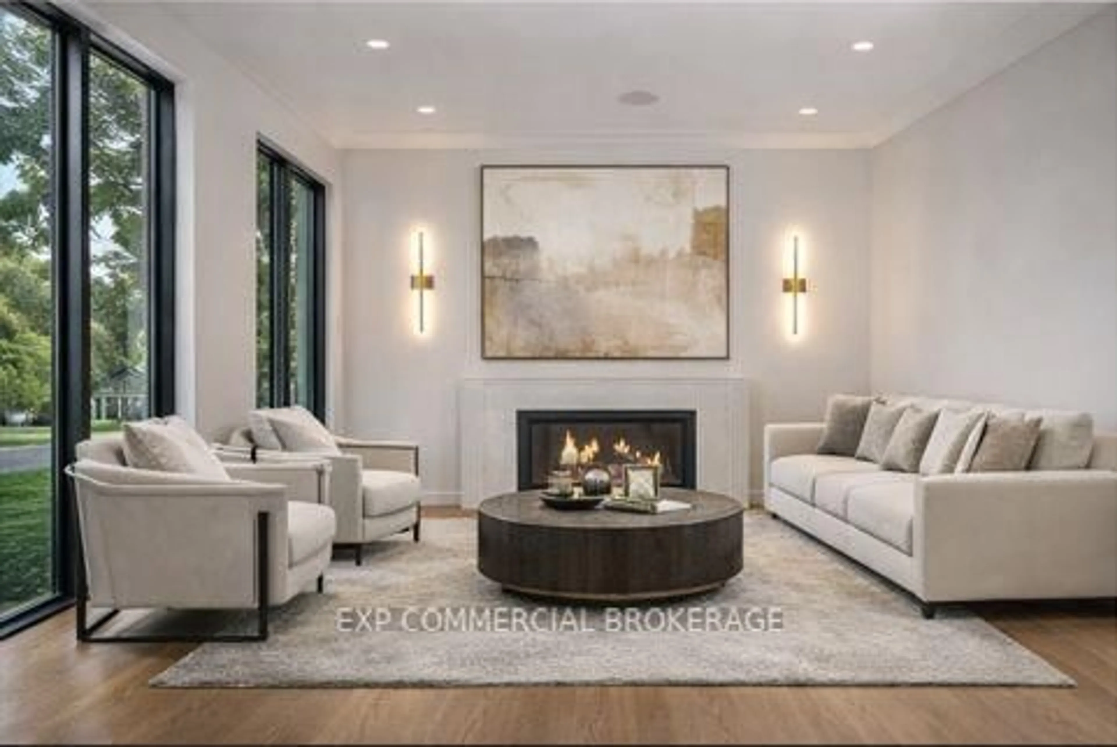 Living room with furniture, unknown for 114 Tracina Dr, Oakville Ontario L6L 4B7