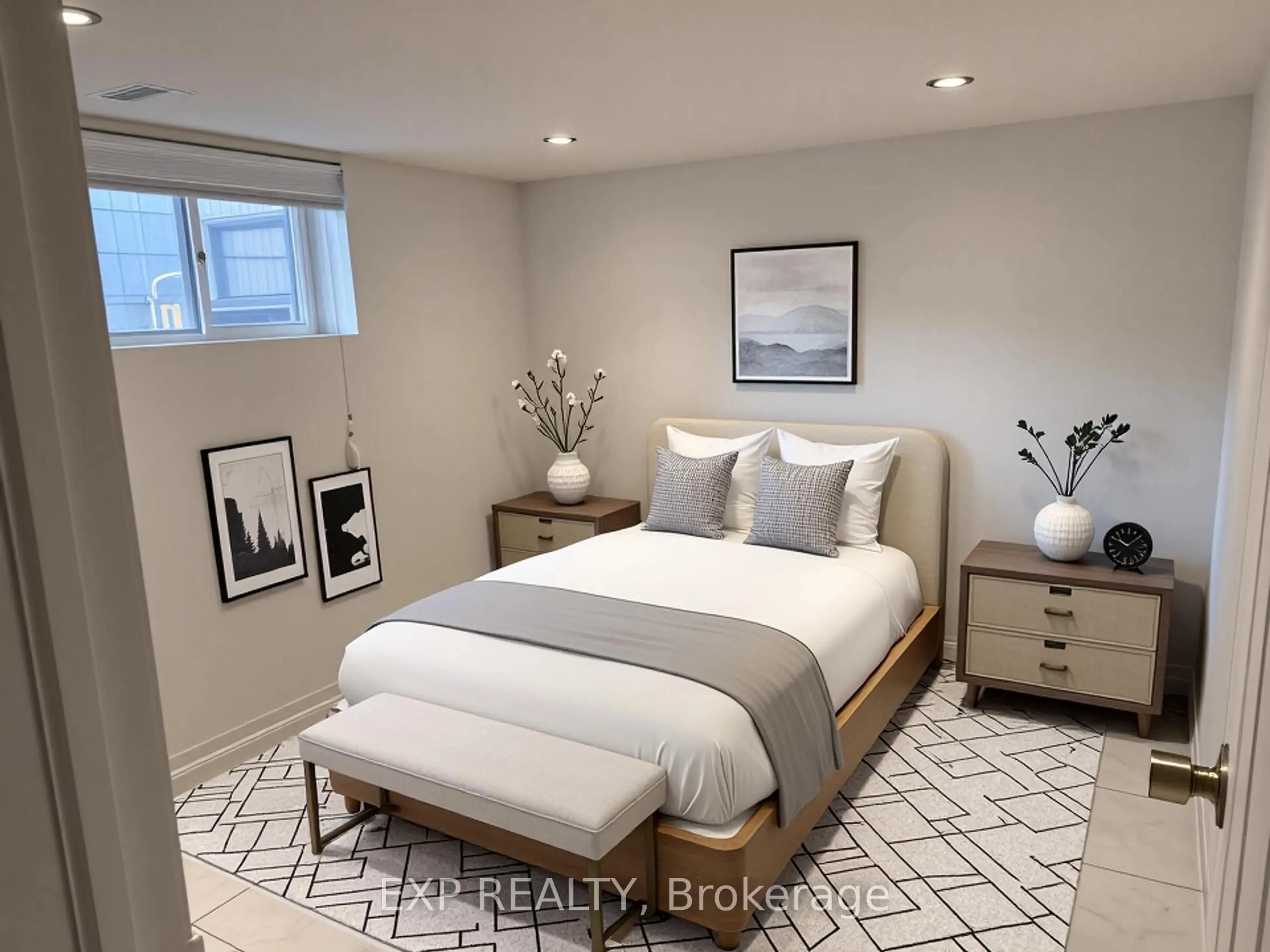 Bedroom with bed, unknown for 26 Avon Ave, Toronto Ontario M6N 3W7