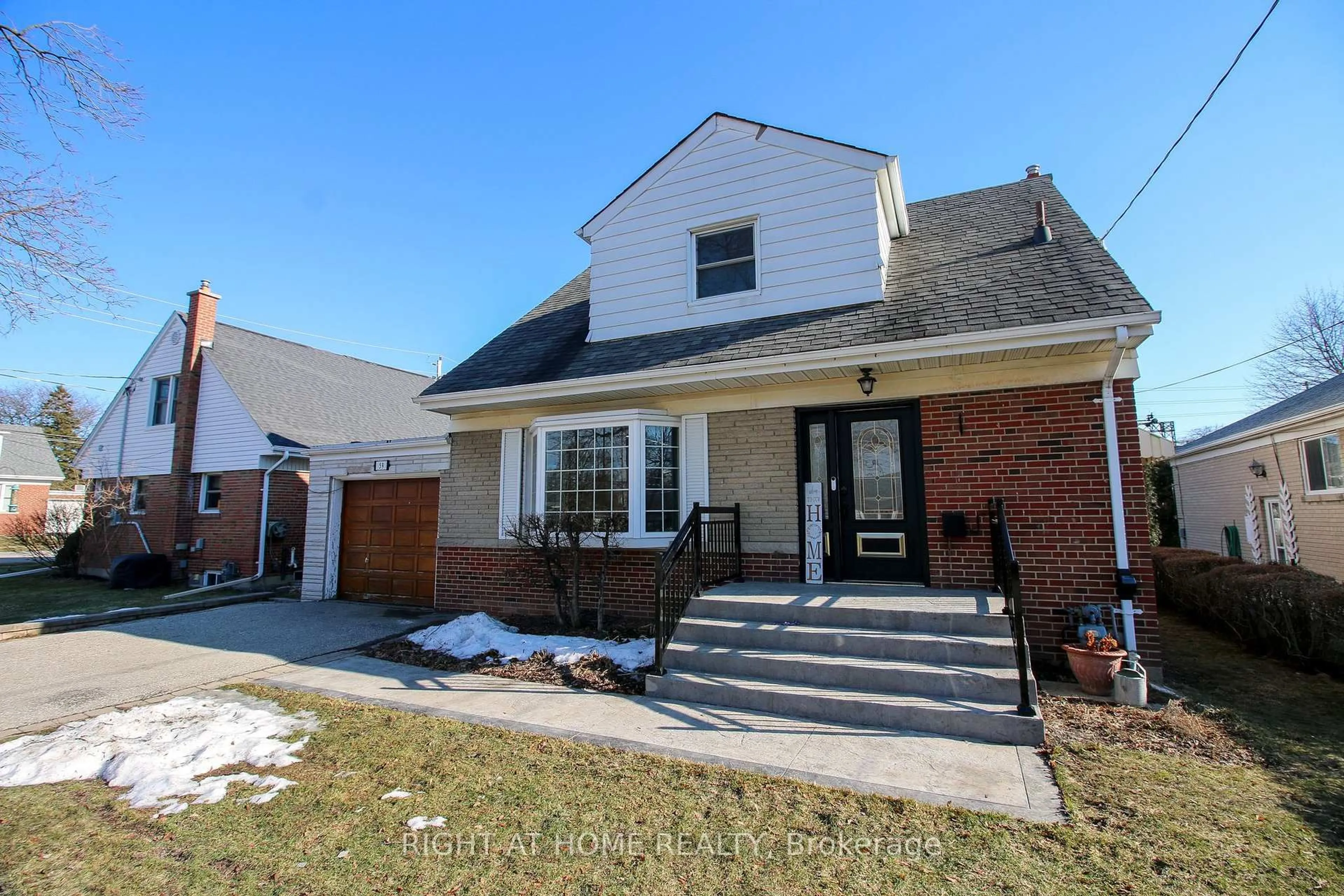 Home with brick exterior material, street for 59 Braywin Dr, Toronto Ontario M9P 2P2