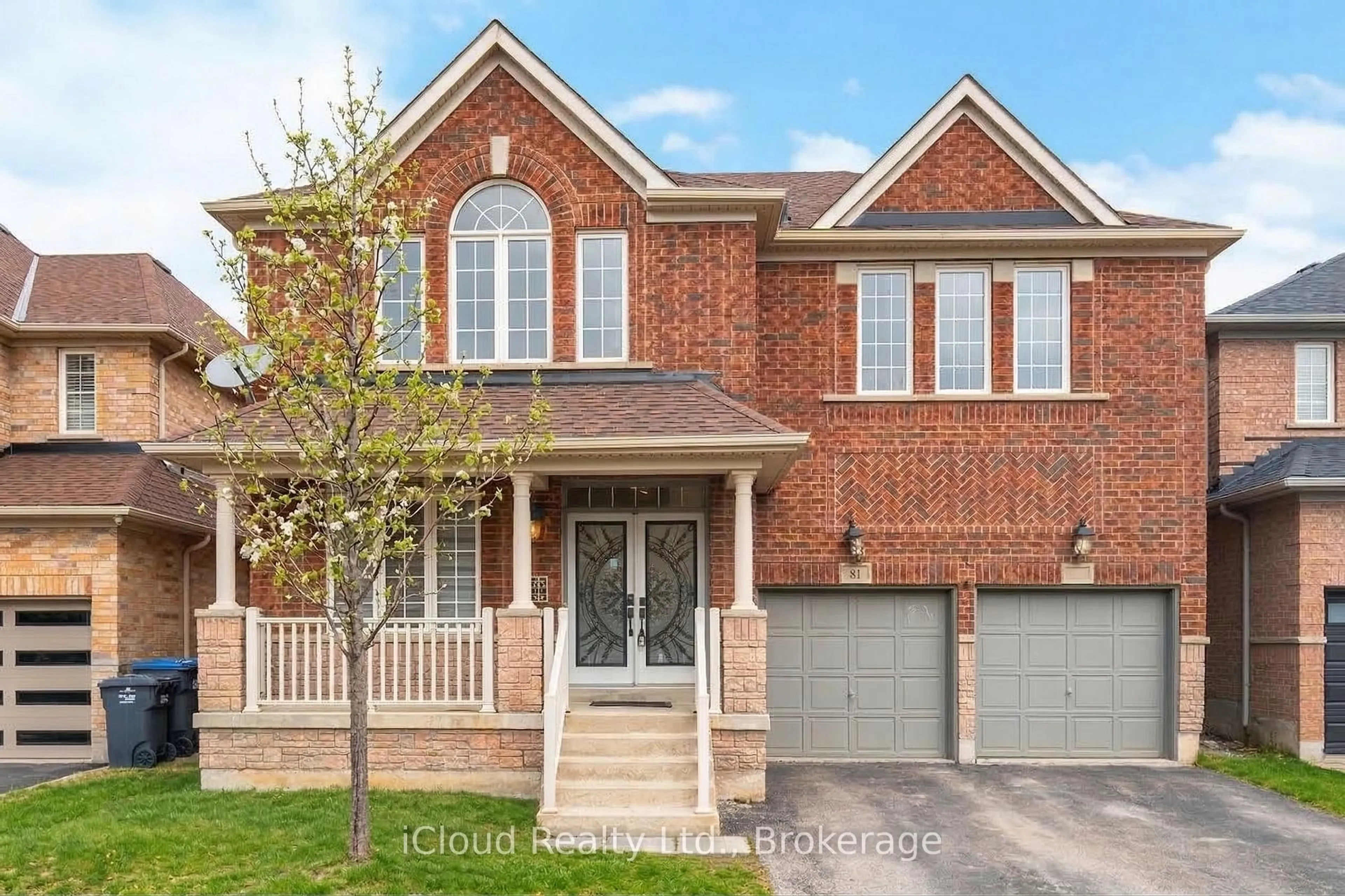 Home with brick exterior material, street for 81 Crown Victoria Dr, Brampton Ontario L7A 3X1