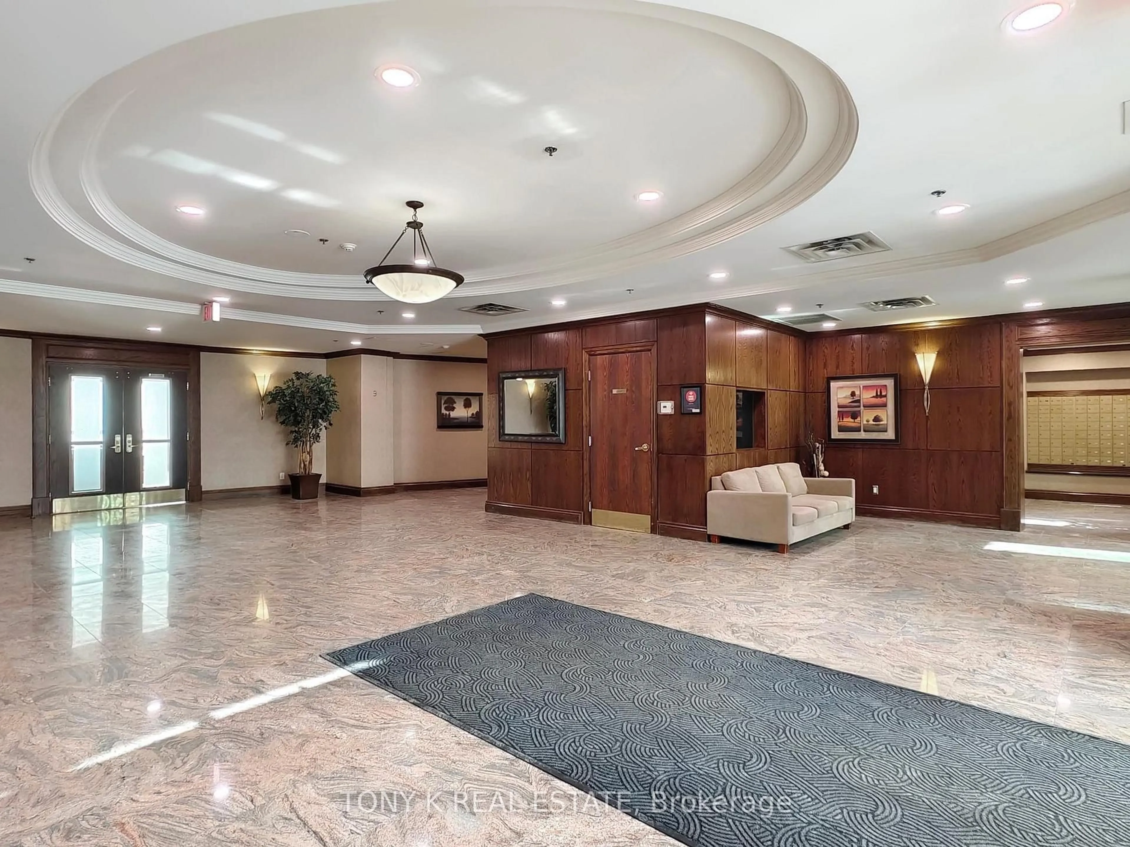 Lobby for 7 Michael Power Pl #1002, Toronto Ontario M9A 0A4