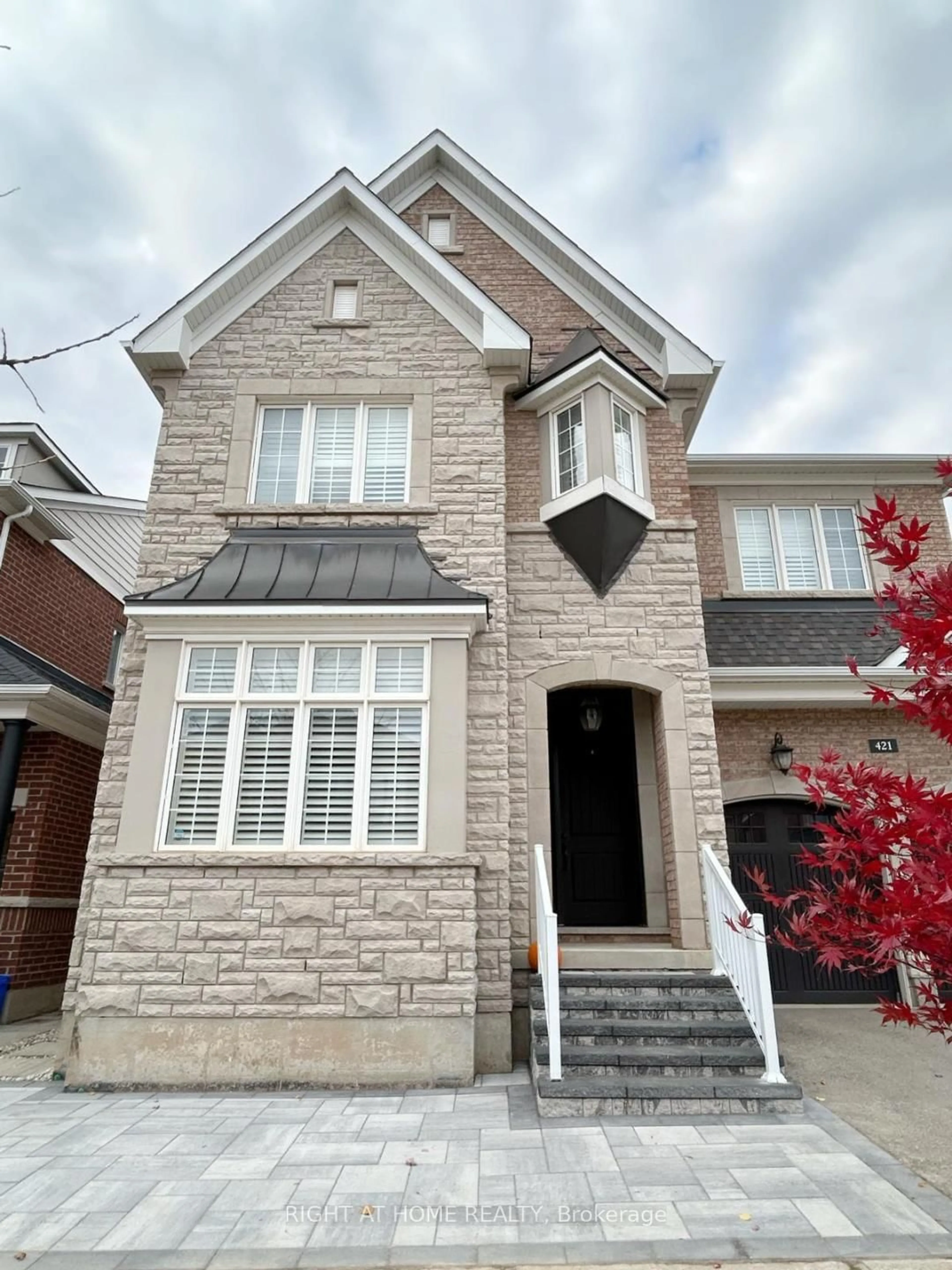 Home with brick exterior material, street for 421 Ginger Gate, Oakville Ontario L6M 1N2