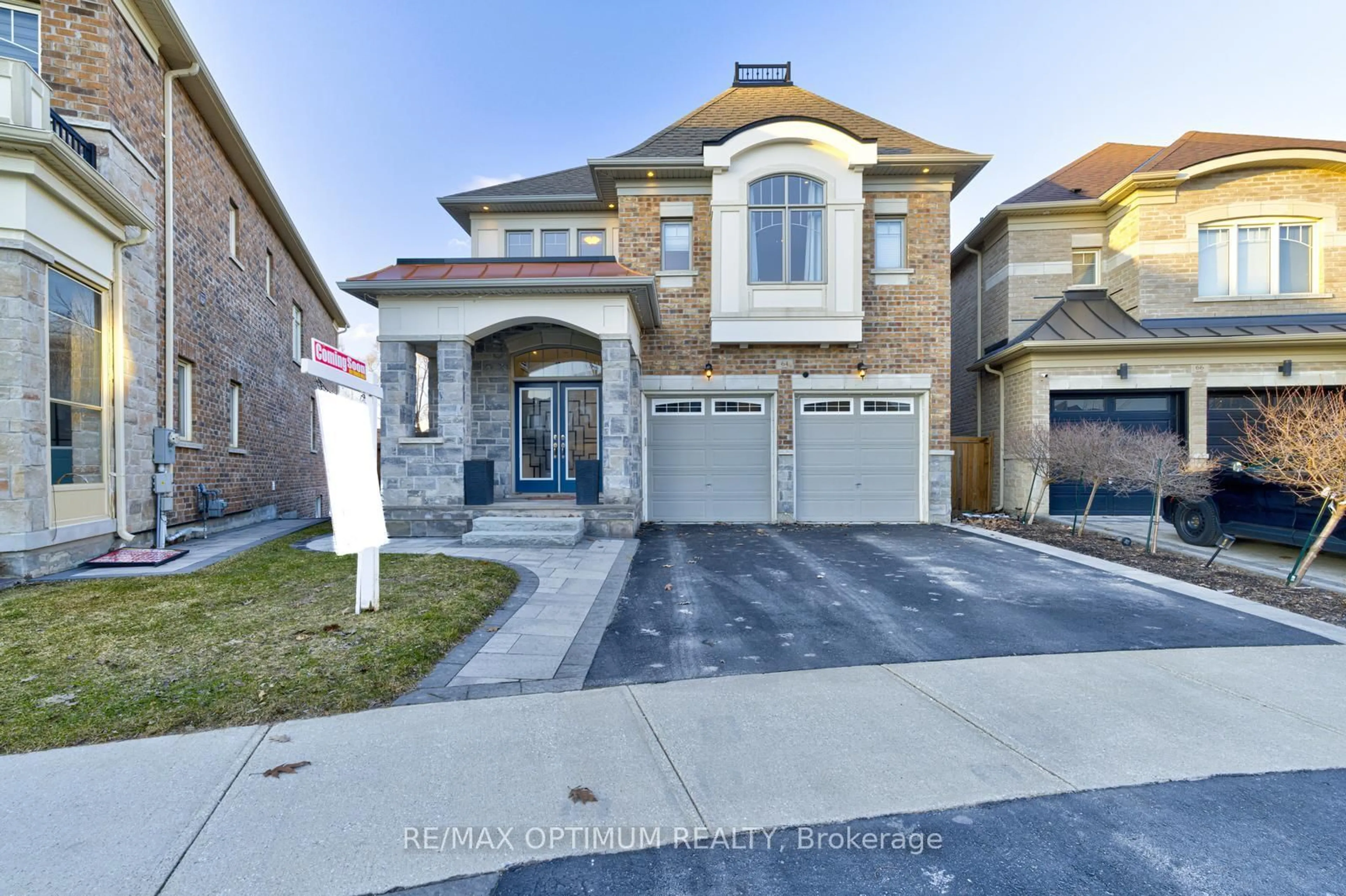 Home with brick exterior material, street for 64 Elysian Fields Circ, Brampton Ontario L6Y 6E8