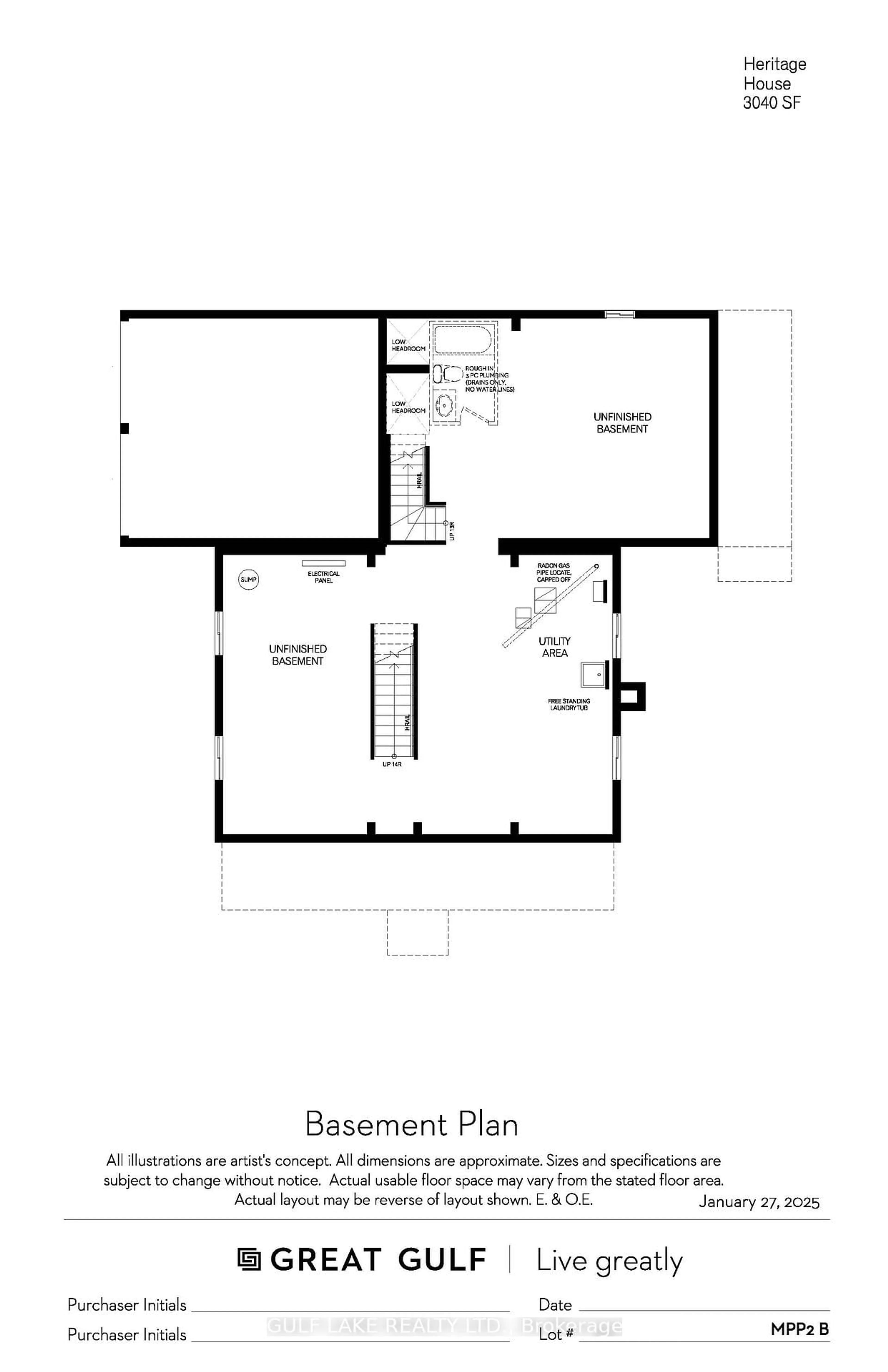 Floor plan for 416 Bergamot Ave, Milton Ontario L9E 1T6