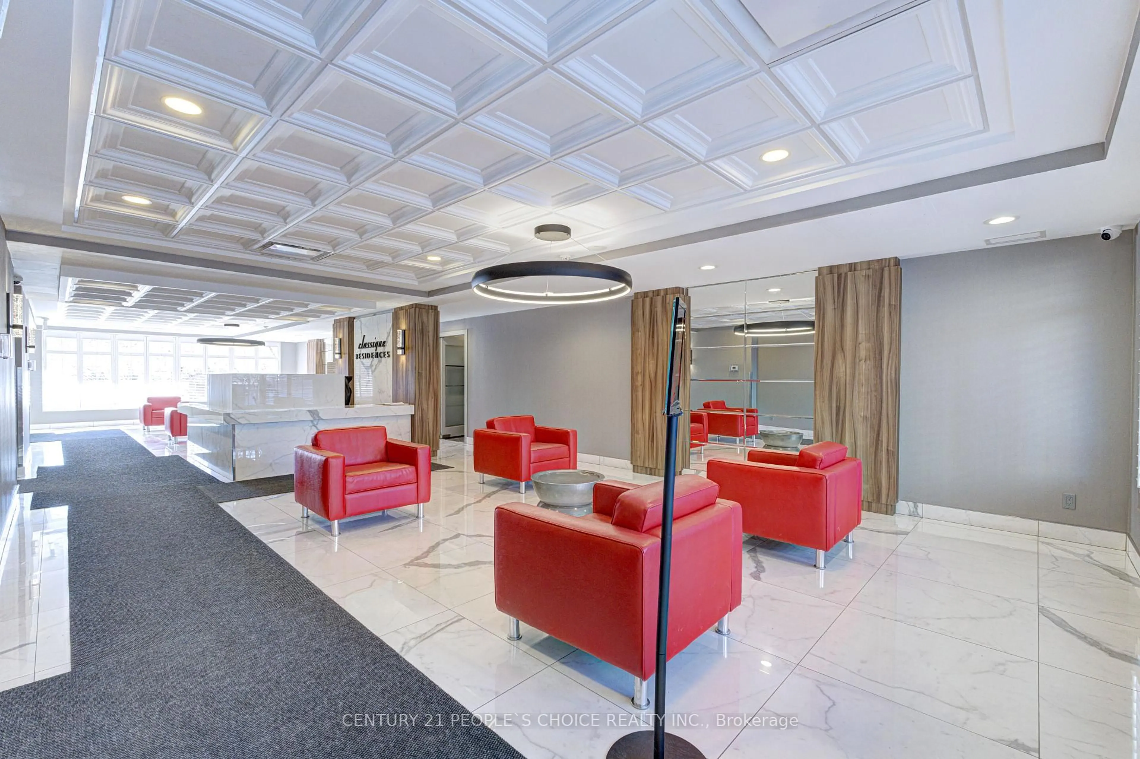 Lobby for 155 Hillcrest Ave #1413, Mississauga Ontario L5B 3Z2