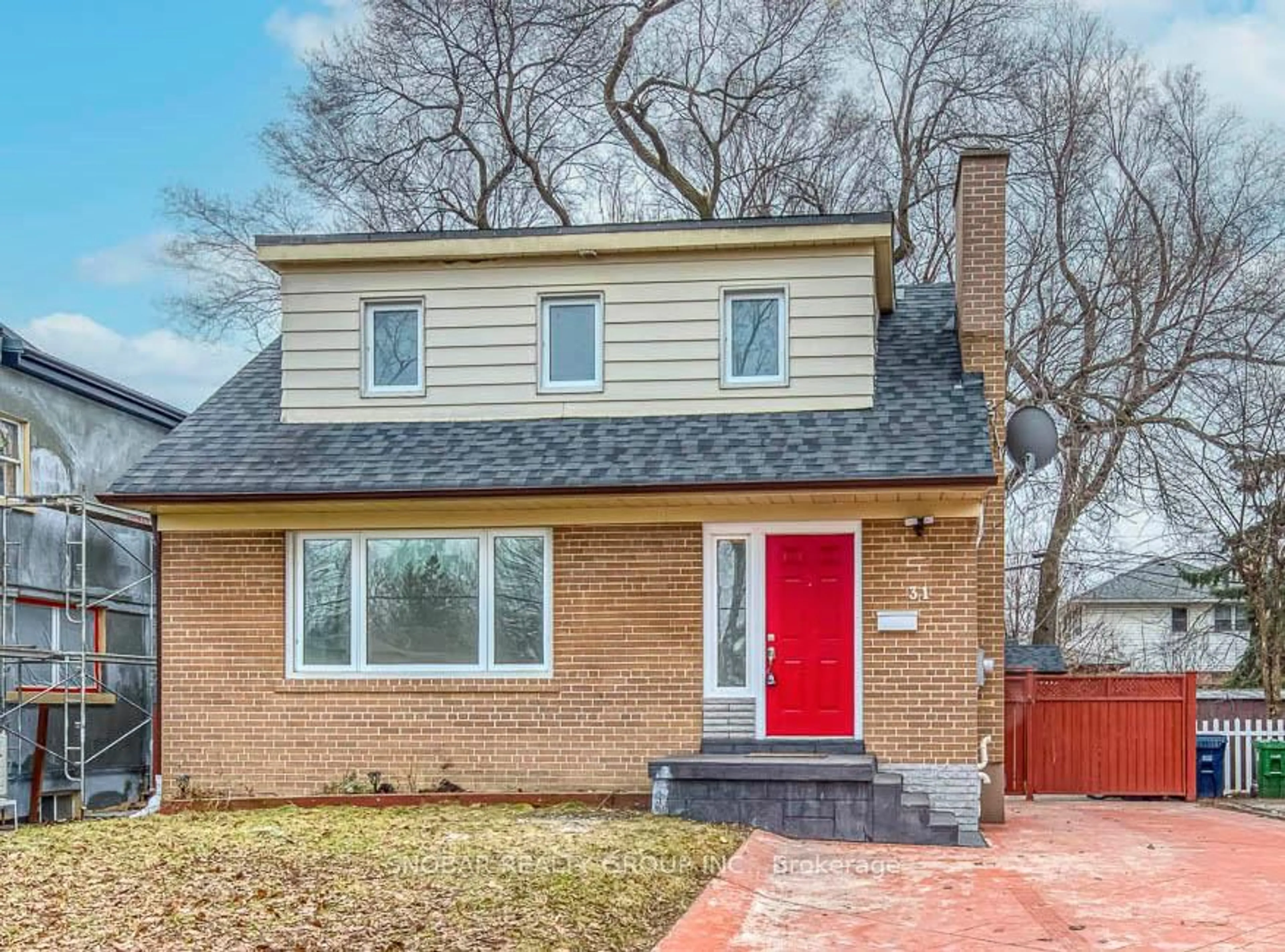 Home with brick exterior material, street for 31 Genthorn Ave, Toronto Ontario M9W 2S8