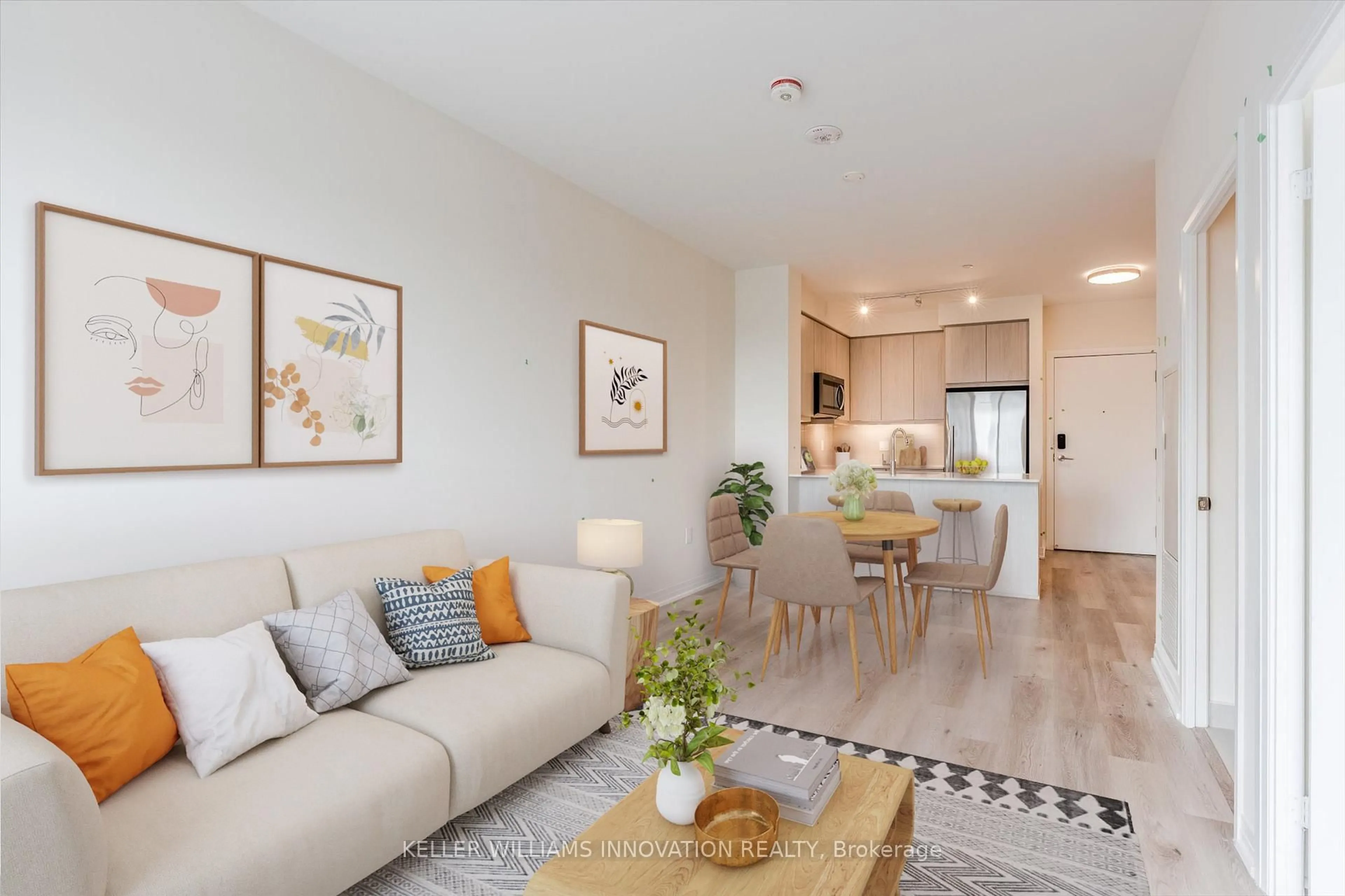 Living room with furniture, unknown for 15 Watergarden Dr #702, Mississauga Ontario L5R 0H4