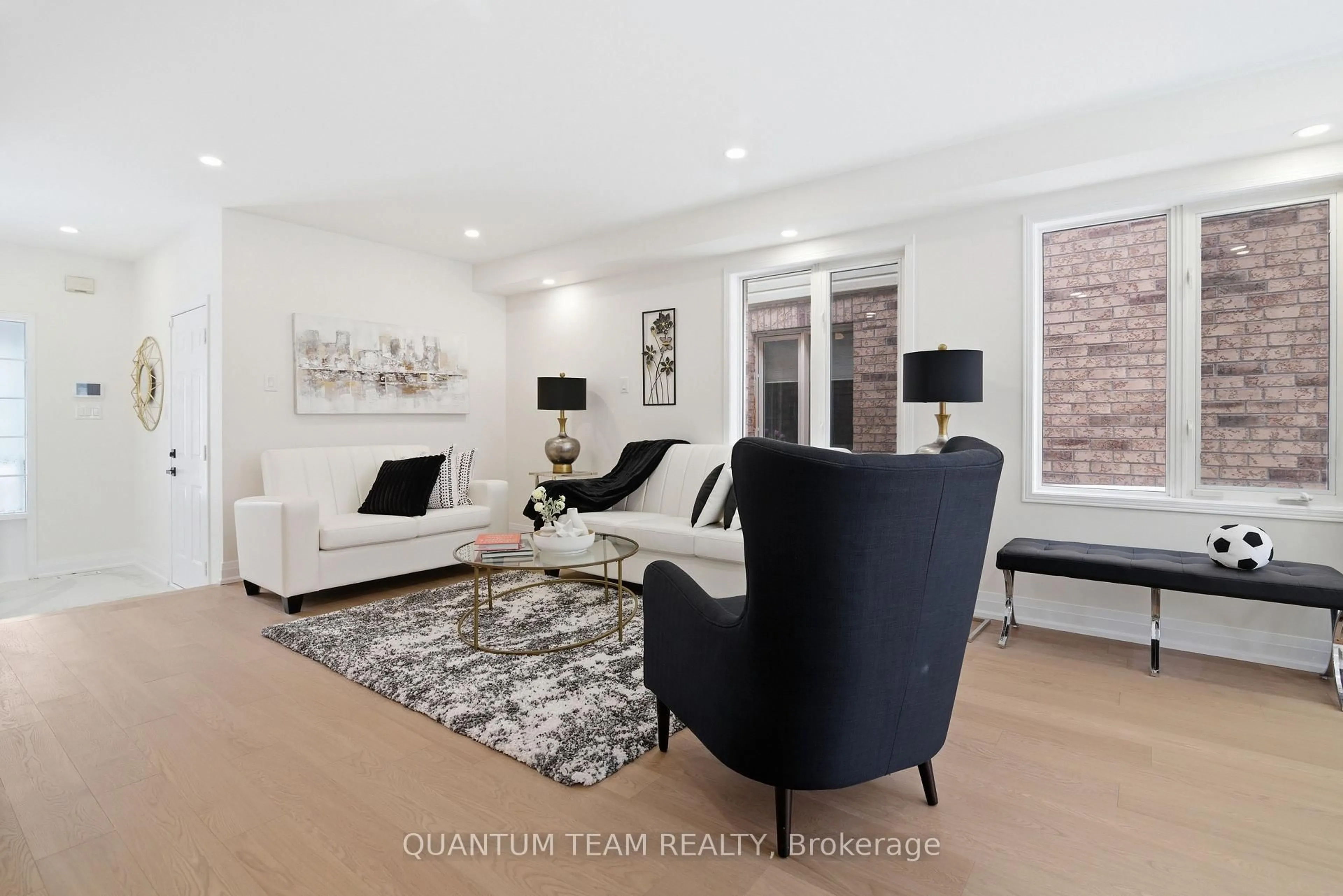 Living room with furniture, unknown for 14 Arabia Gate, Brampton Ontario L6R 2N9