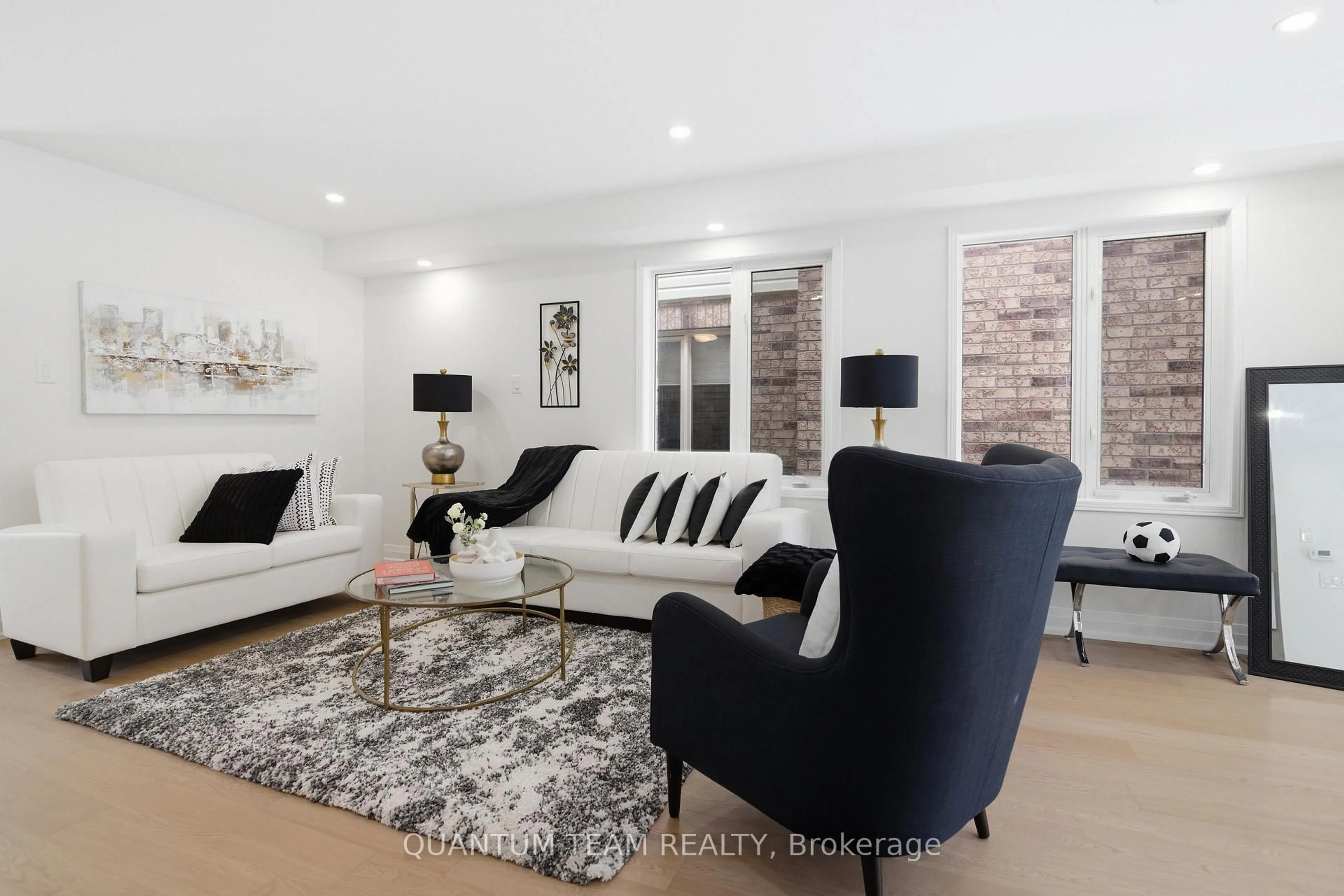 Living room with furniture, unknown for 14 Arabia Gate, Brampton Ontario L6R 2N9