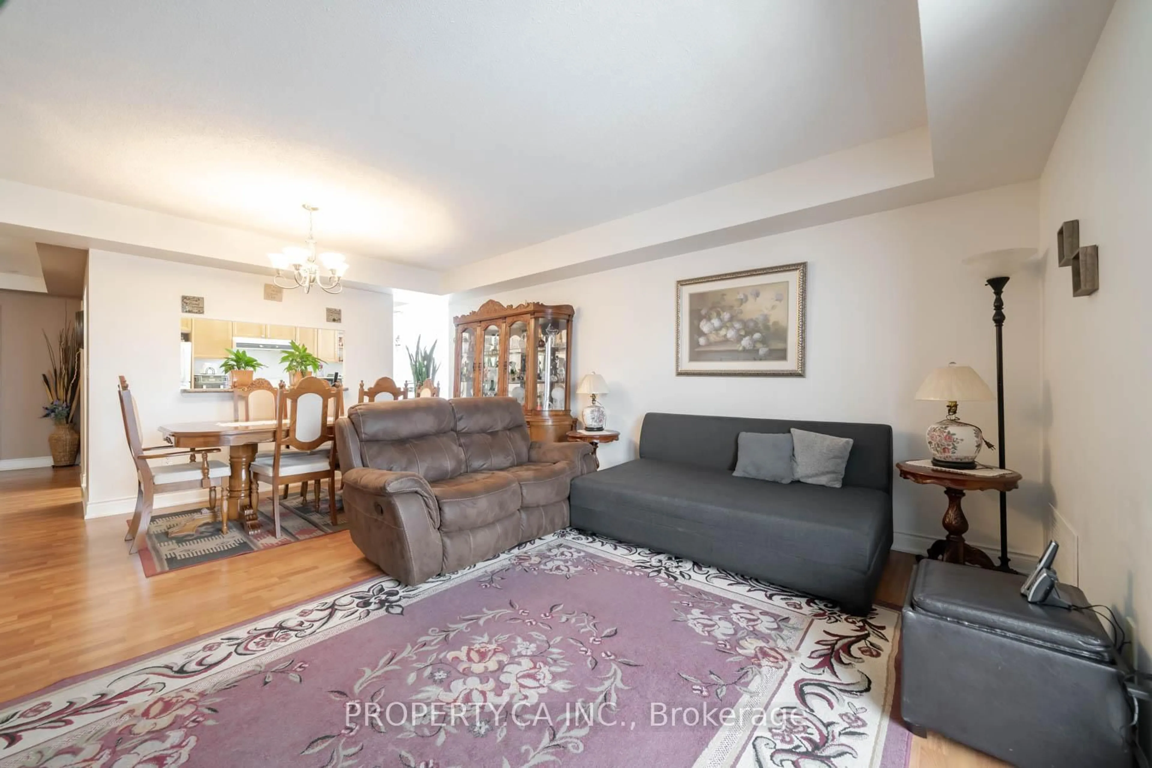 Living room with furniture, unknown for 2088 Lawrence Ave #609, Toronto Ontario M9N 3Z9