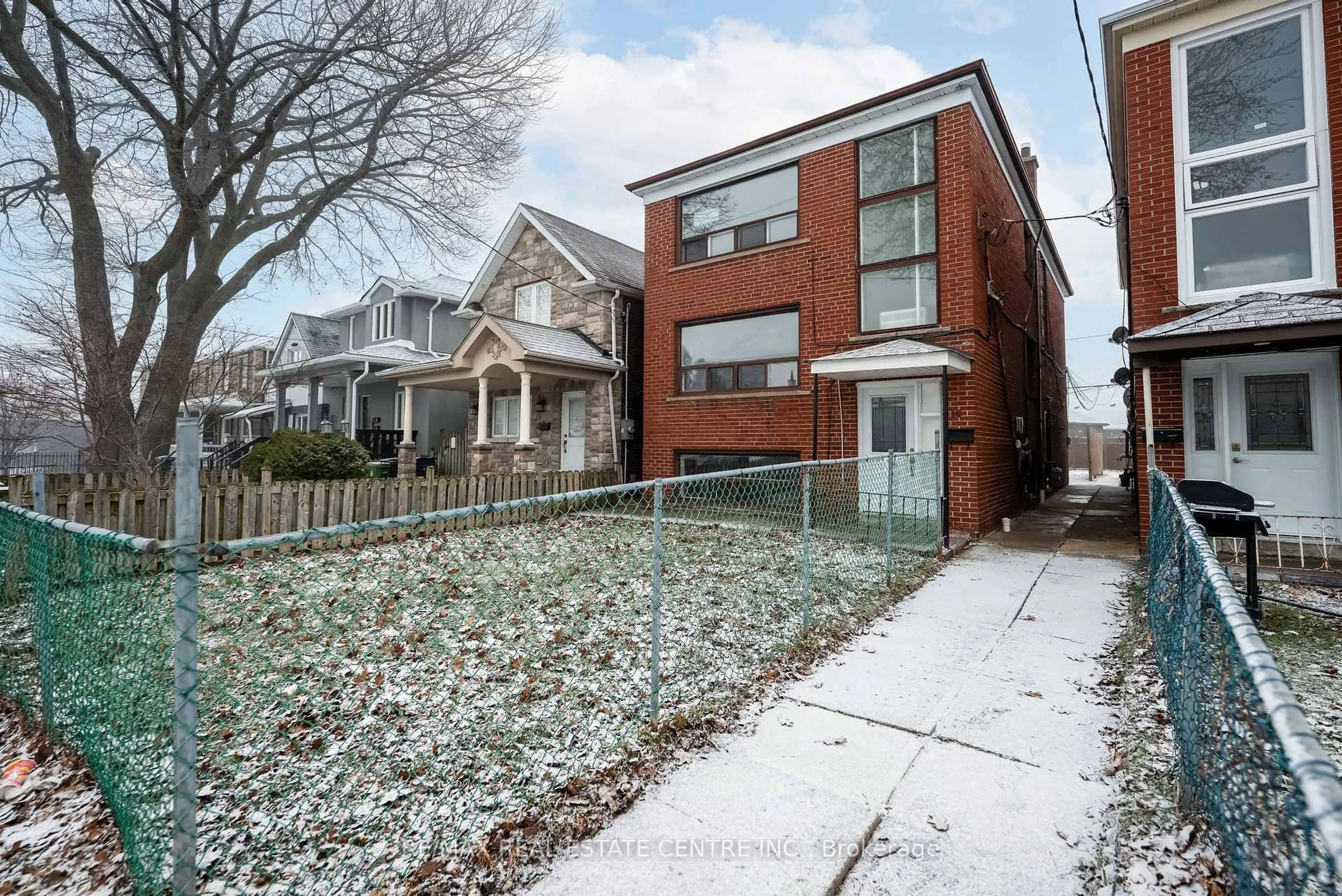 Home with brick exterior material, street for 10 Lapp St, Toronto Ontario M6N 3W6