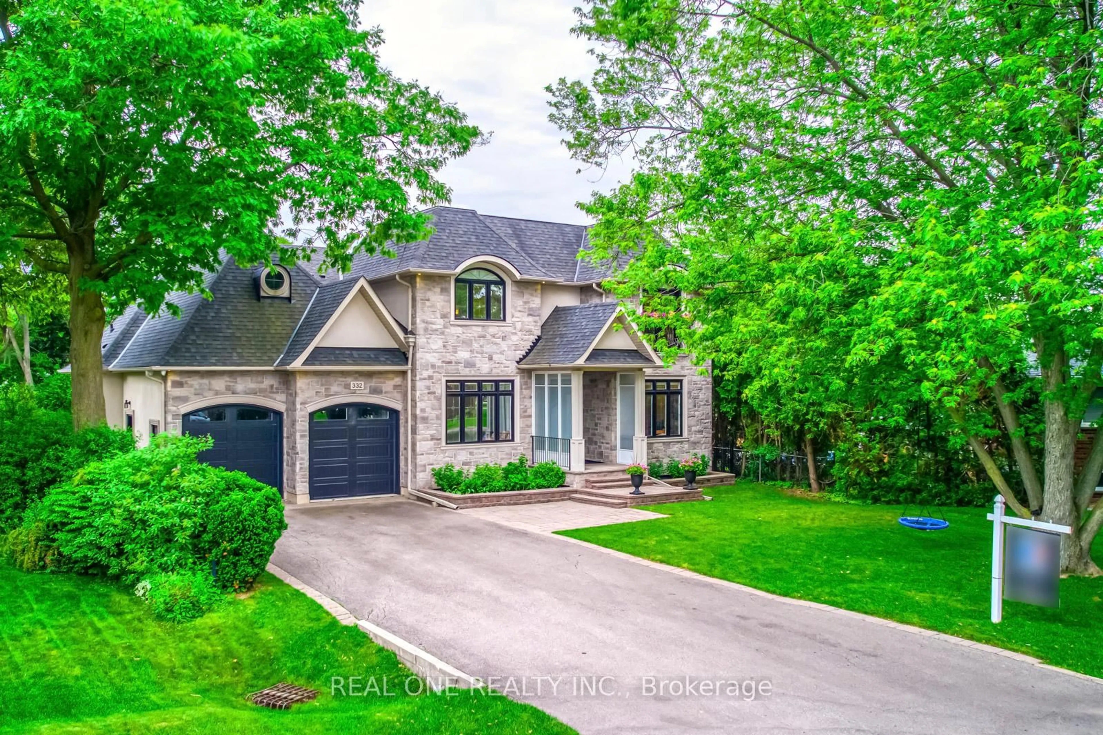 Home with brick exterior material, street for 332 Sawyer Rd, Oakville Ontario L6L 3N7