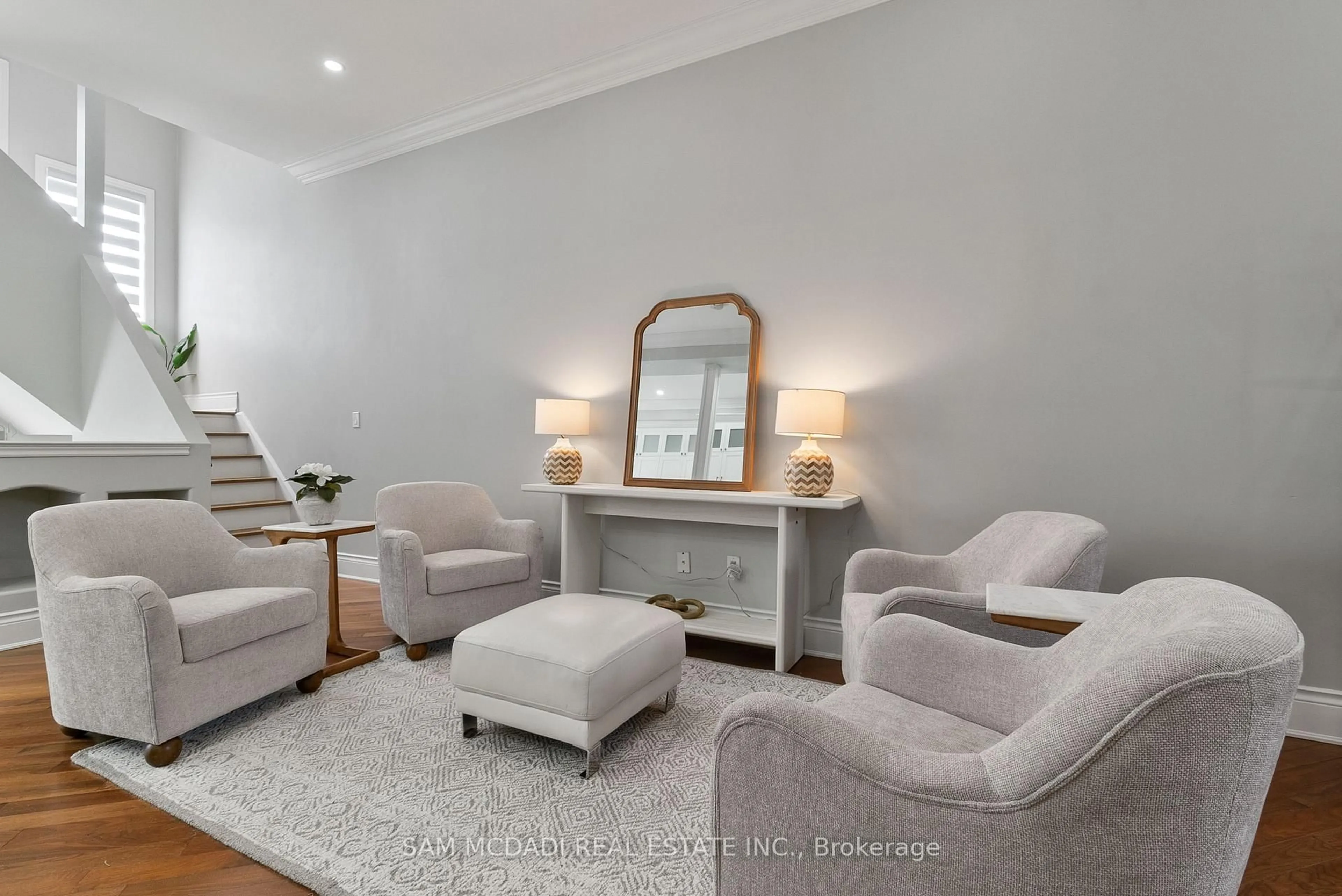 Living room with furniture, unknown for 5227 Preservation Circ, Mississauga Ontario L5M 7T2