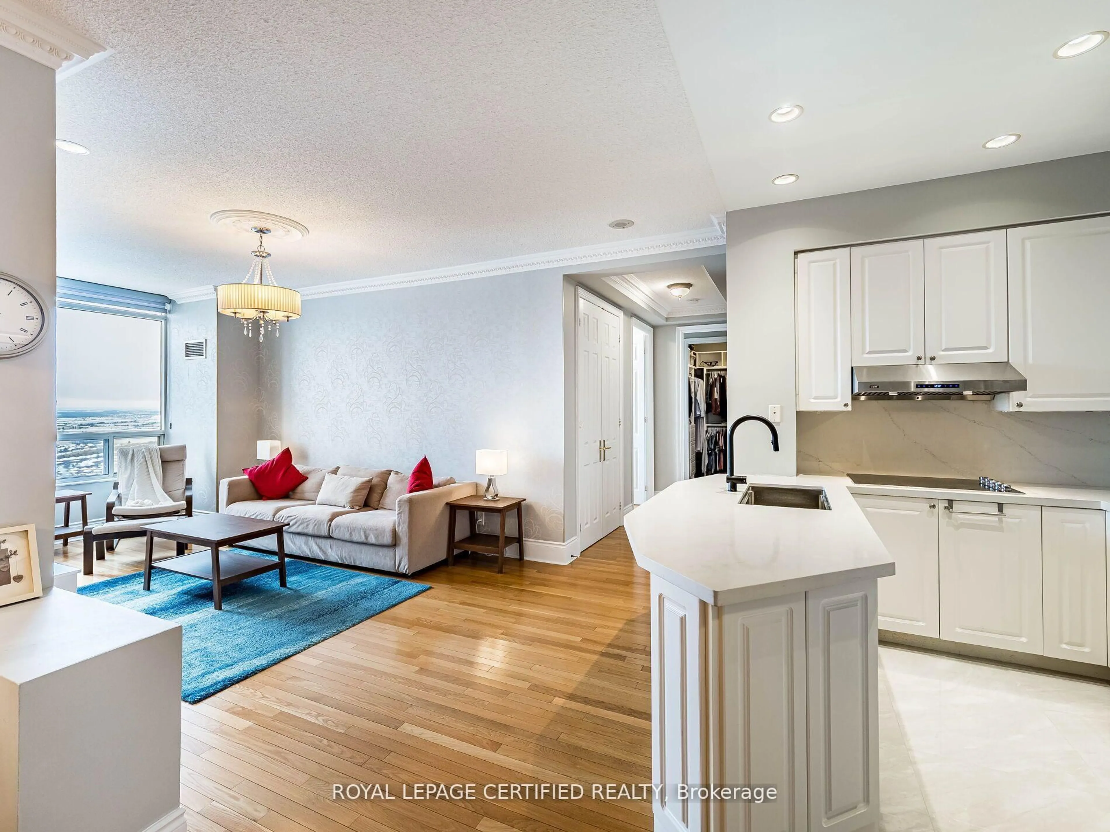 Open concept kitchen, unknown for 25 Kingsbridge Garden Circ #PH 08, Mississauga Ontario L5R 4B1