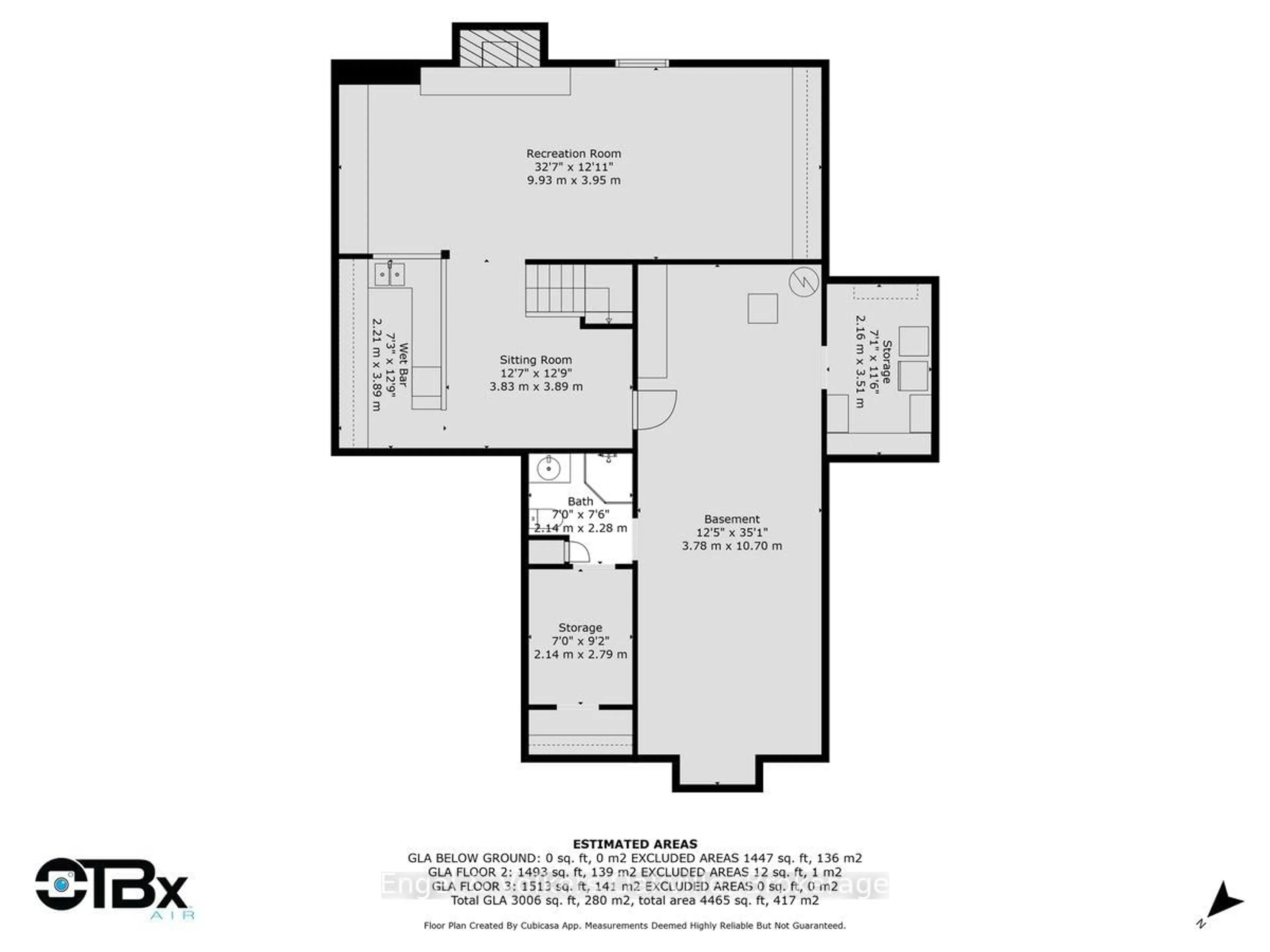 Floor plan for 250 Gatestone Ave, Oakville Ontario L6J 5R9