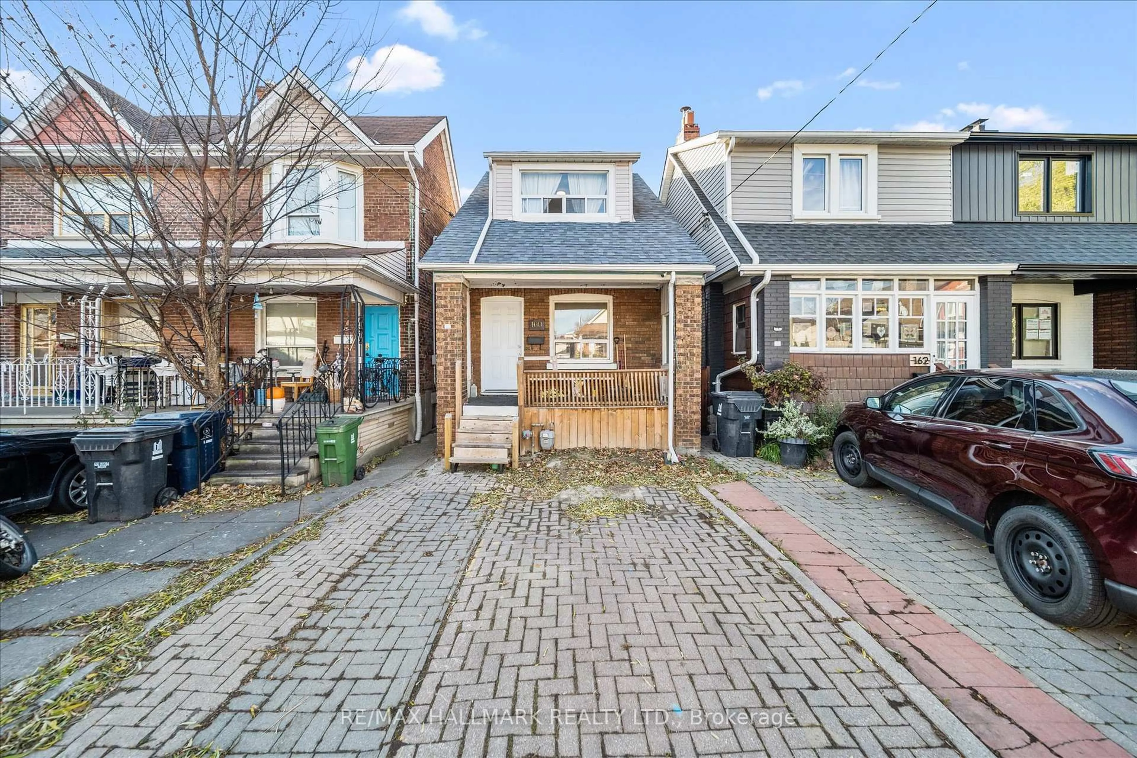 Home with brick exterior material, street for 160 Silverthorn Ave, Toronto Ontario M6N 3K3