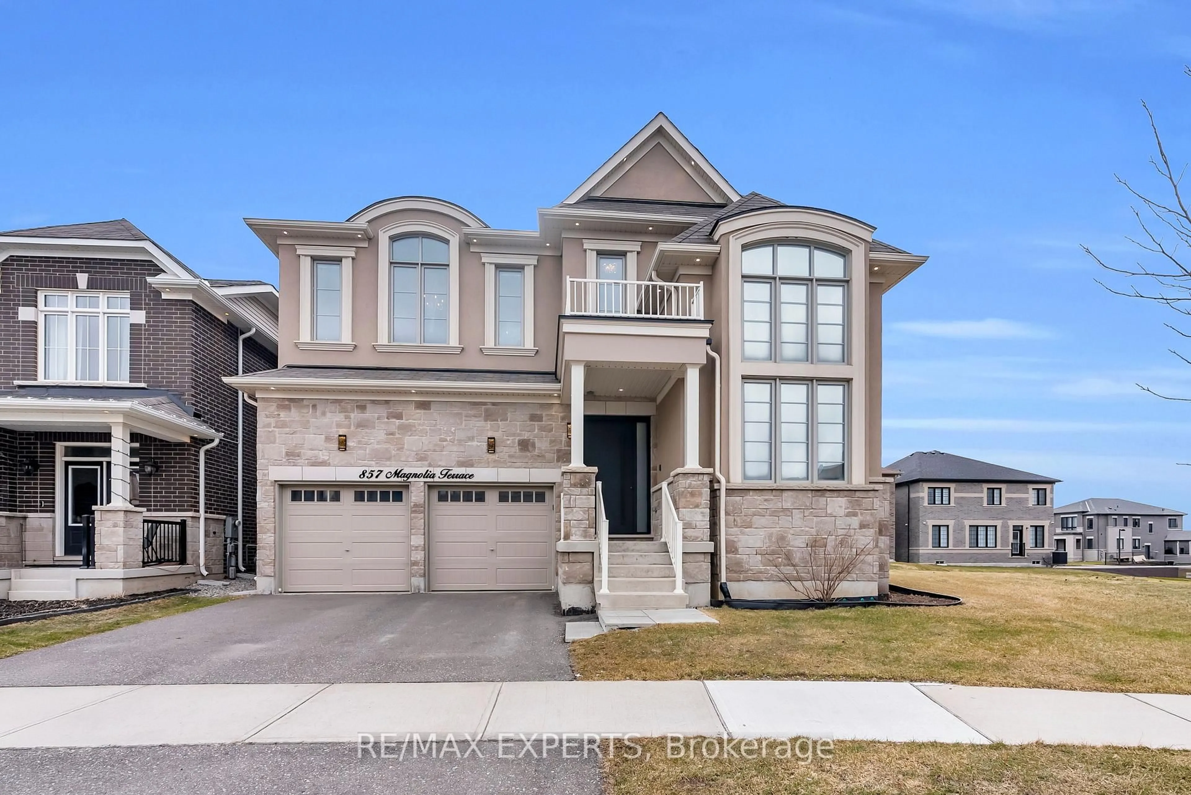 Home with brick exterior material, street for 857 Magnolia Terr, Milton Ontario L9E 1R2