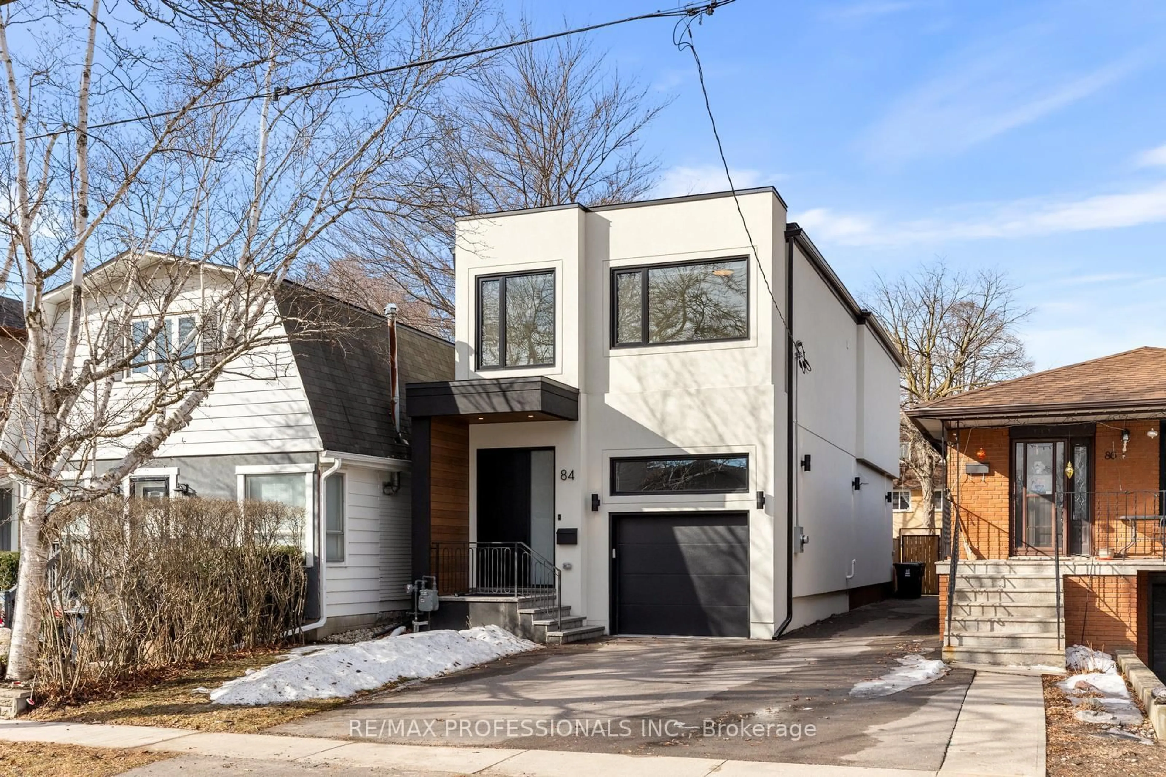 Home with brick exterior material, street for 84 Twenty Ninth St, Toronto Ontario M8W 3B1