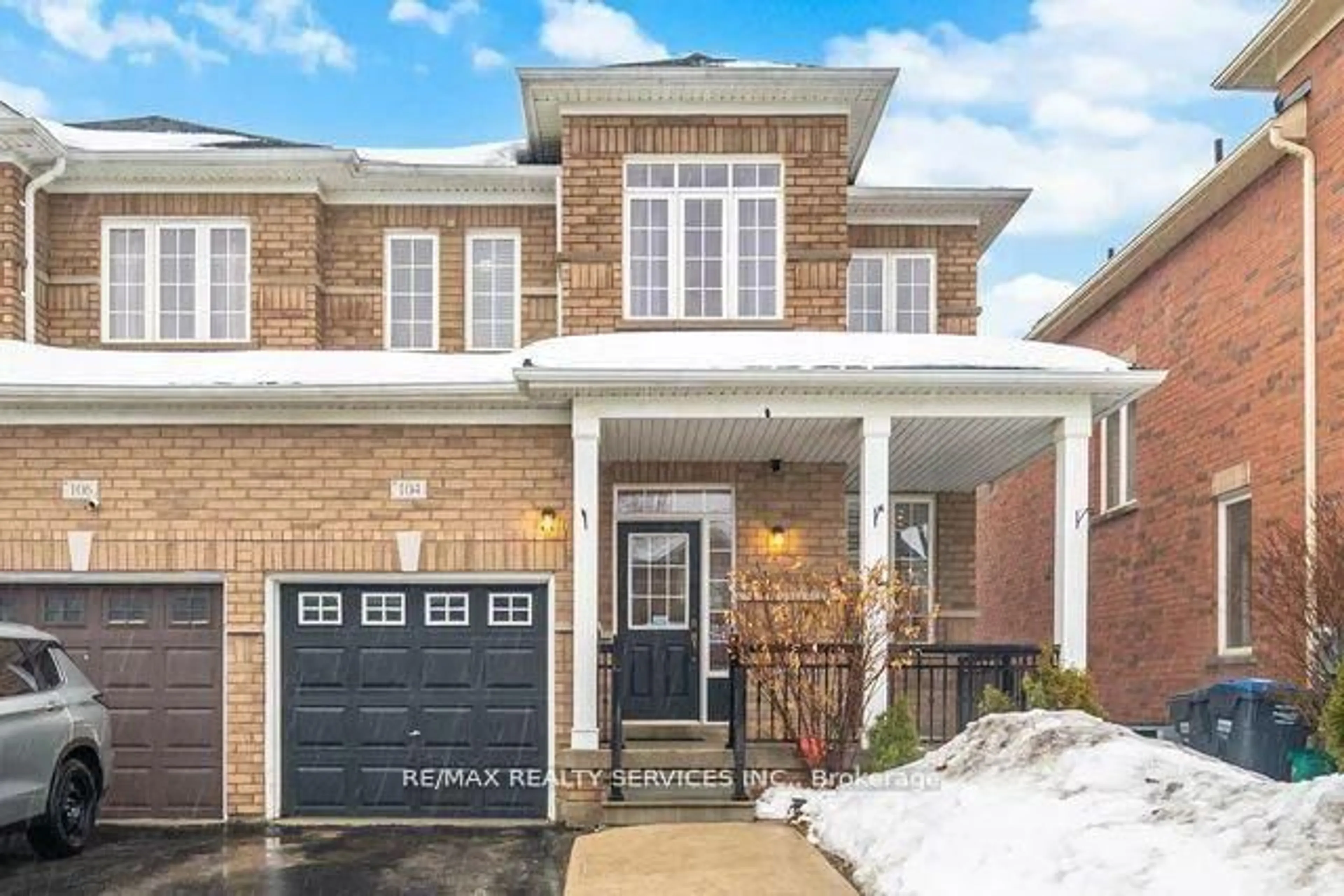 Home with brick exterior material, street for 104 Begonia Cres, Brampton Ontario L7A 0M7