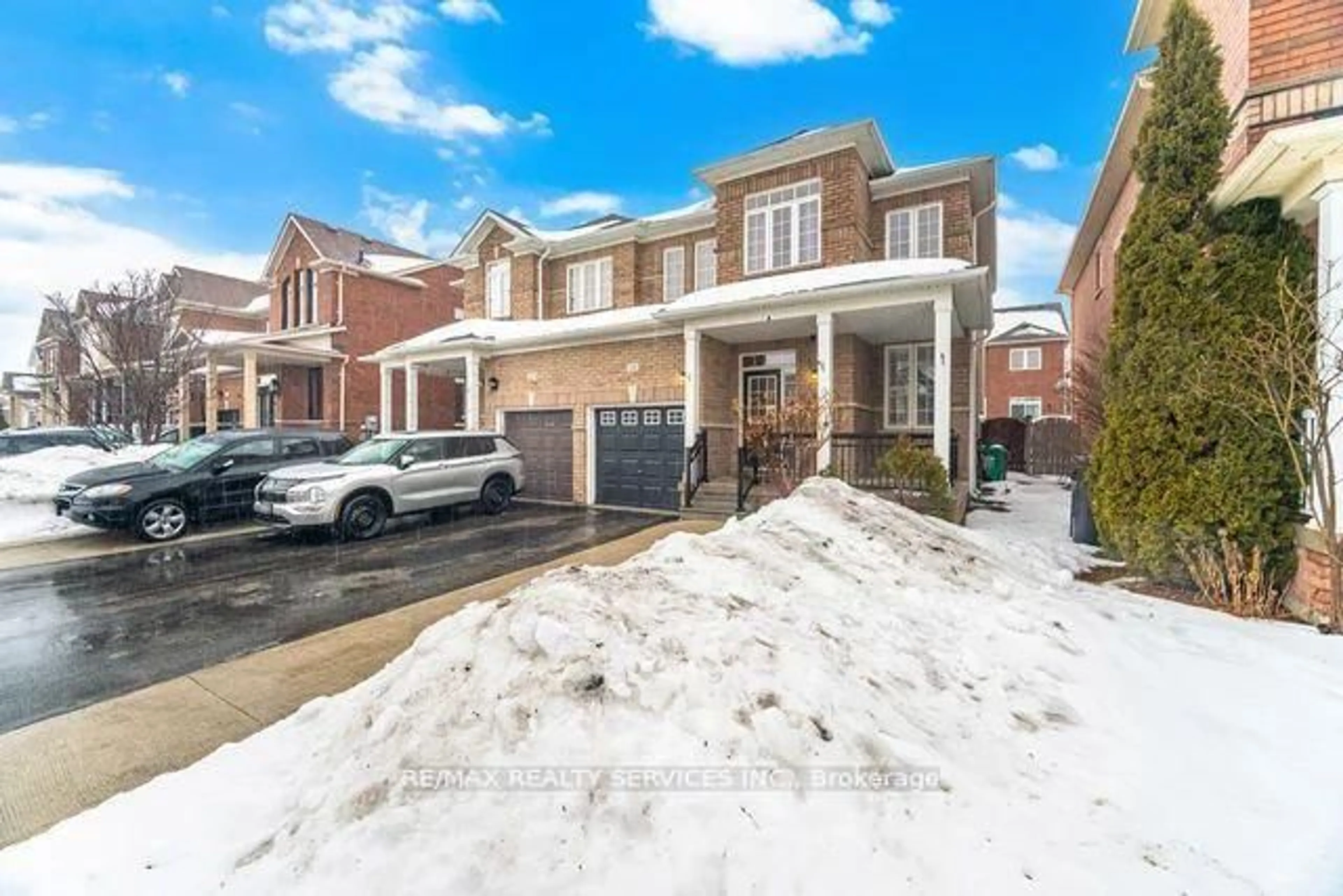 Home with brick exterior material, street for 104 Begonia Cres, Brampton Ontario L7A 0M7