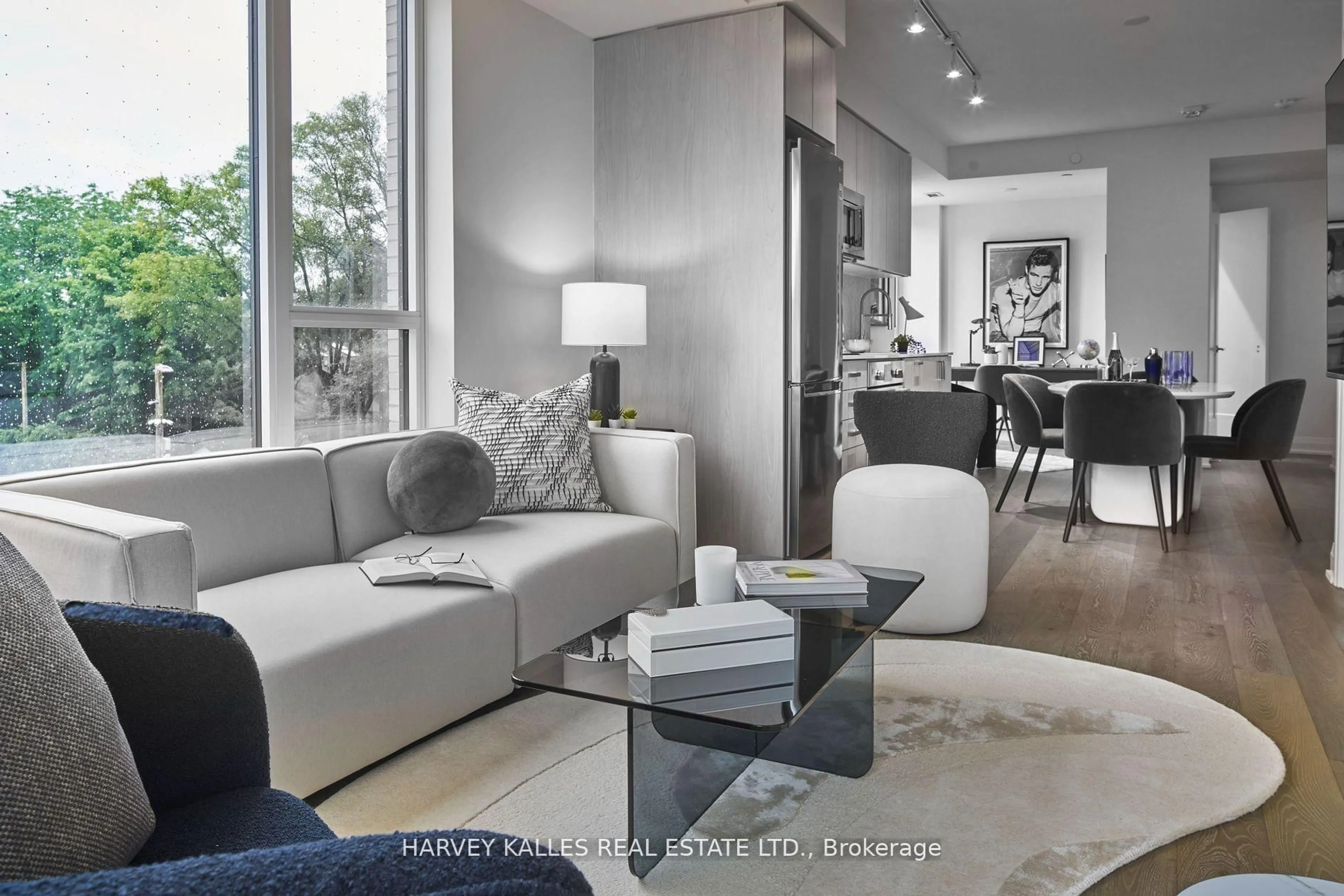 Living room with furniture, unknown for 293 The Kingsway #305, Toronto Ontario M9A 3A9