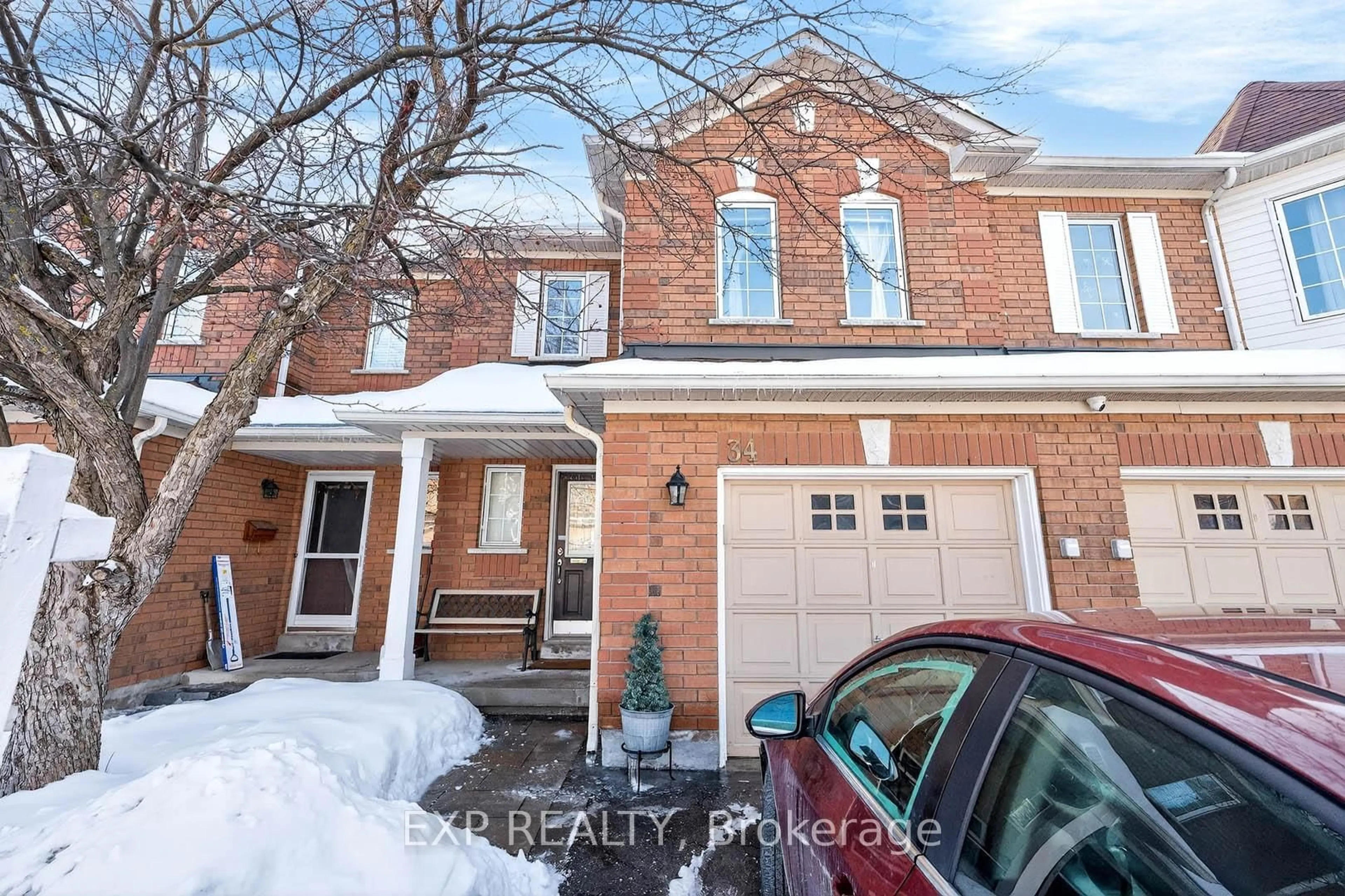 Home with brick exterior material, street for 9800 Mclaughlin Rd #34, Brampton Ontario L6X 4R1